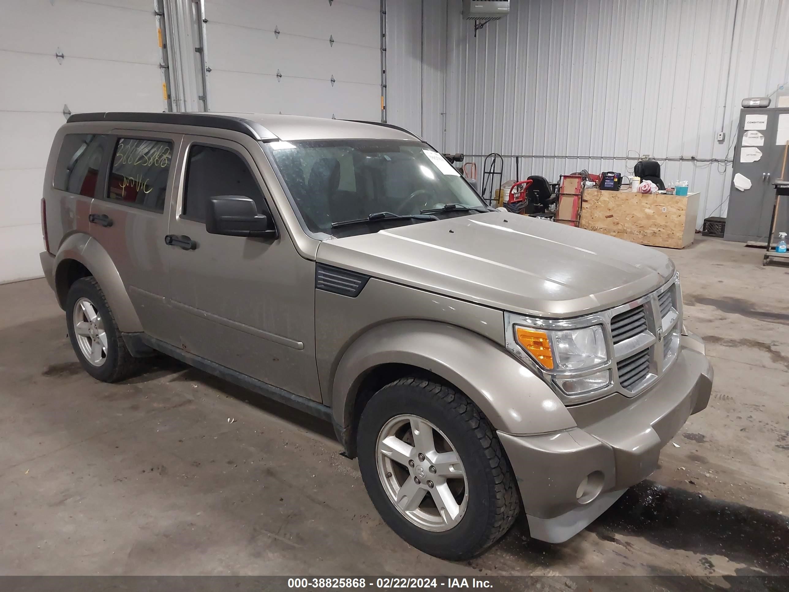 DODGE NITRO 2007 1d8gu58k27w611954