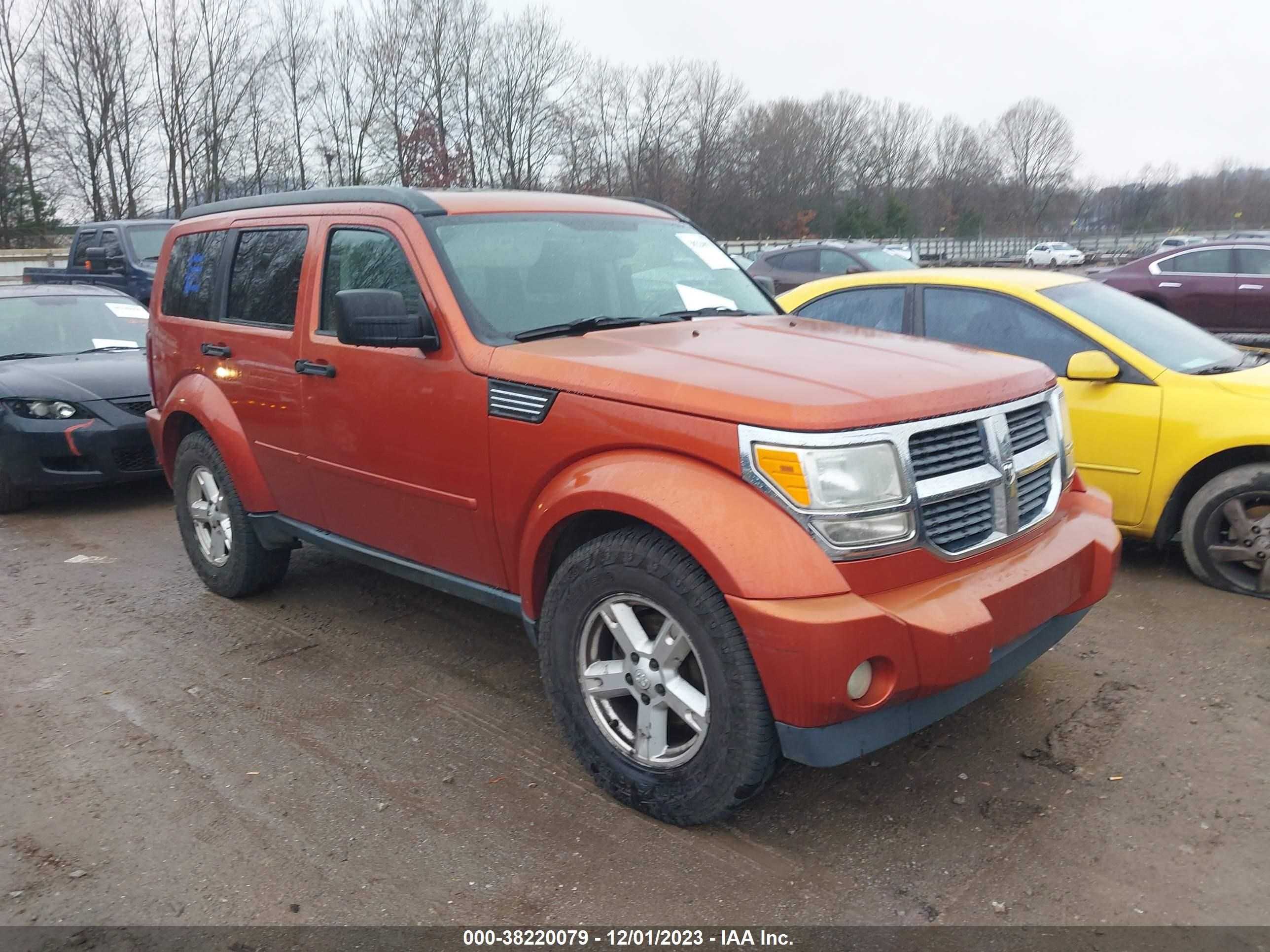 DODGE NITRO 2007 1d8gu58k37w562537