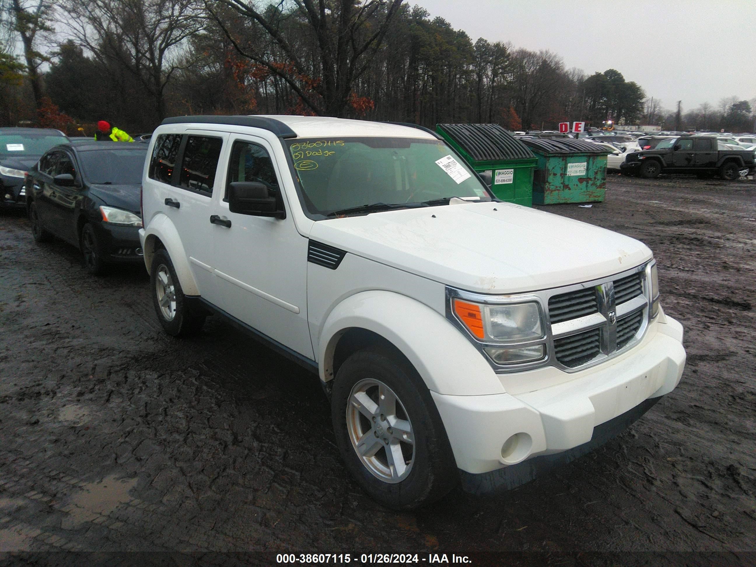 DODGE NITRO 2007 1d8gu58k57w649730