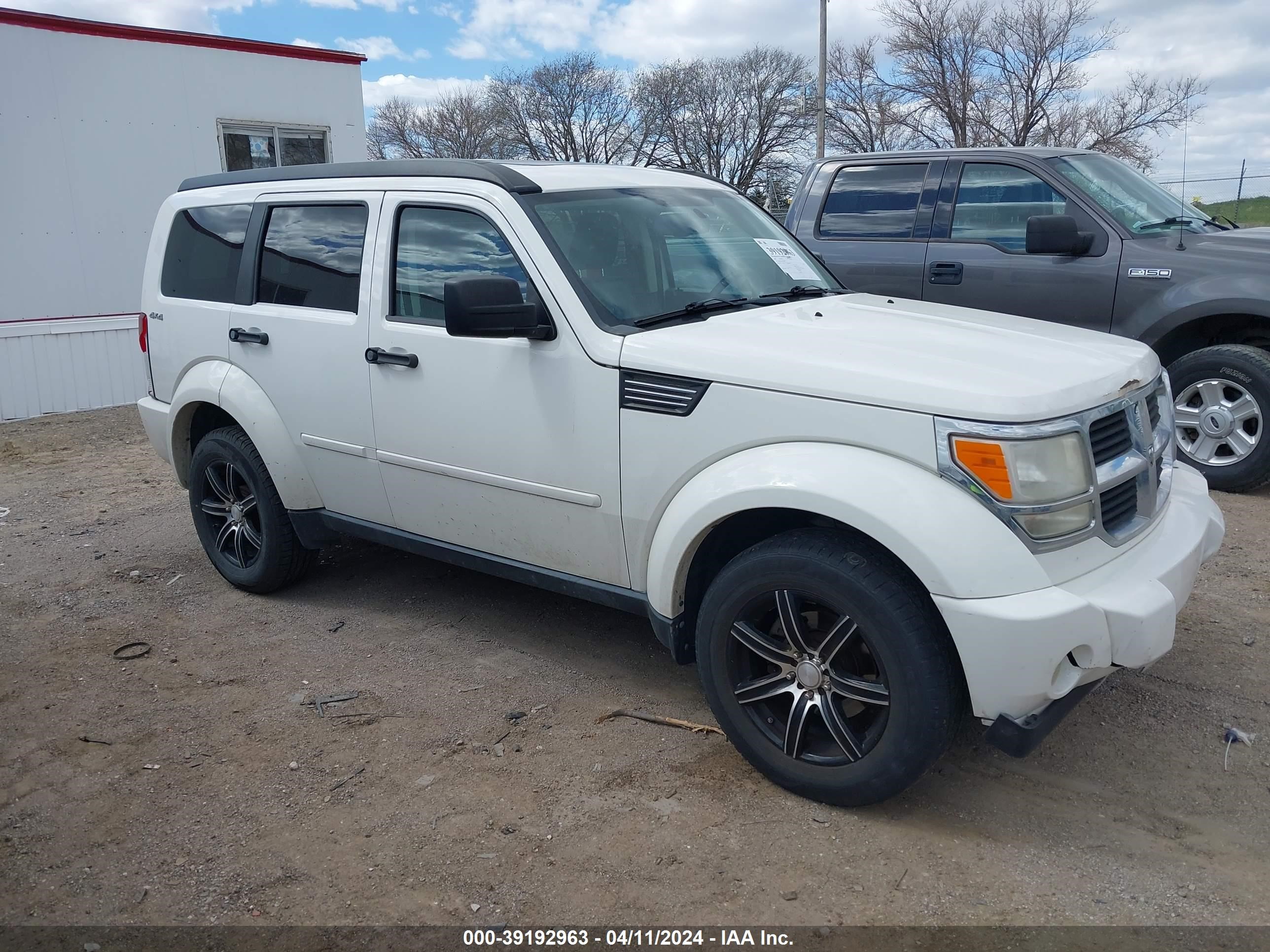 DODGE NITRO 2009 1d8gu58k59w535472