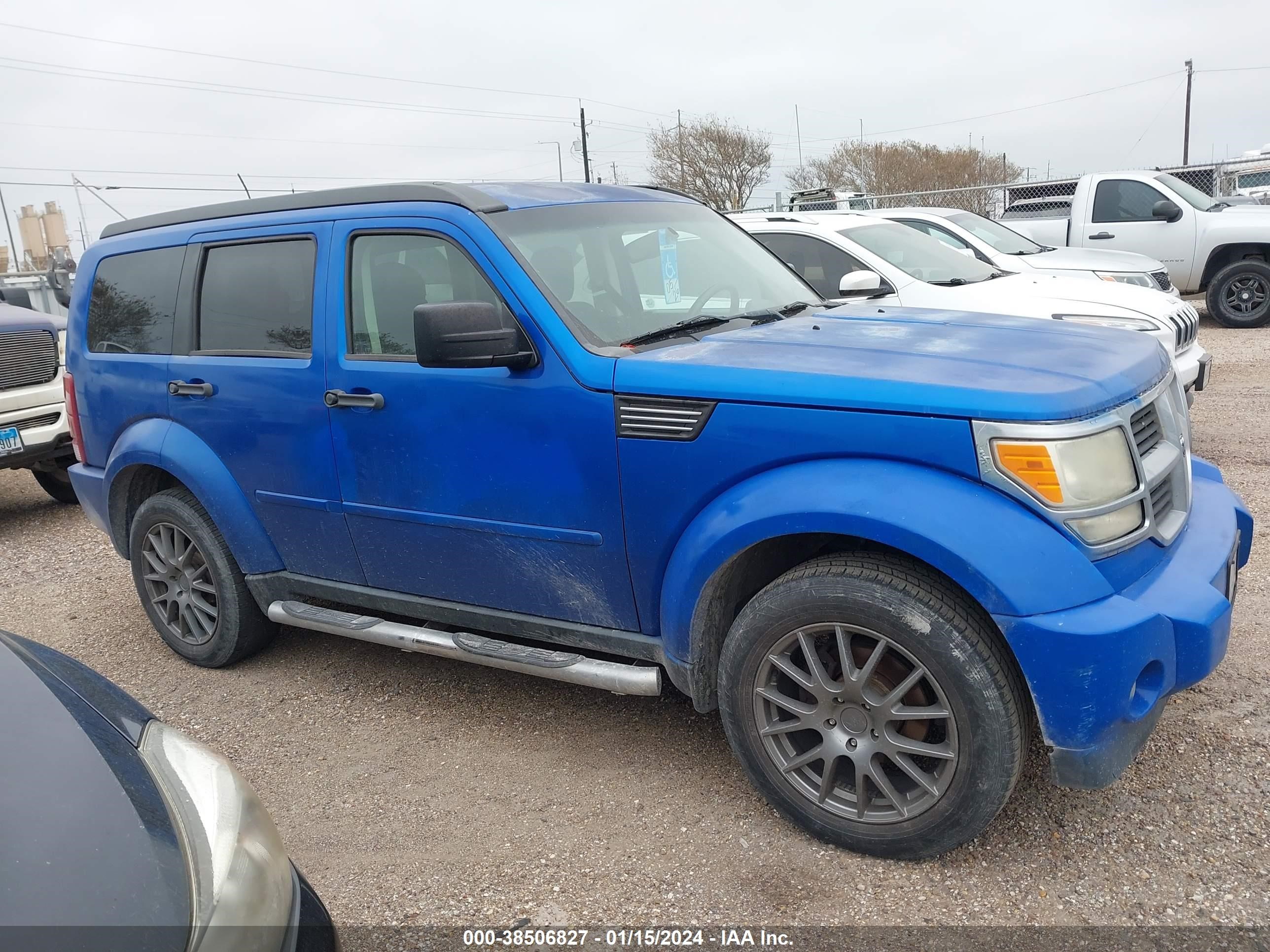 DODGE NITRO 2007 1d8gu58k67w728842