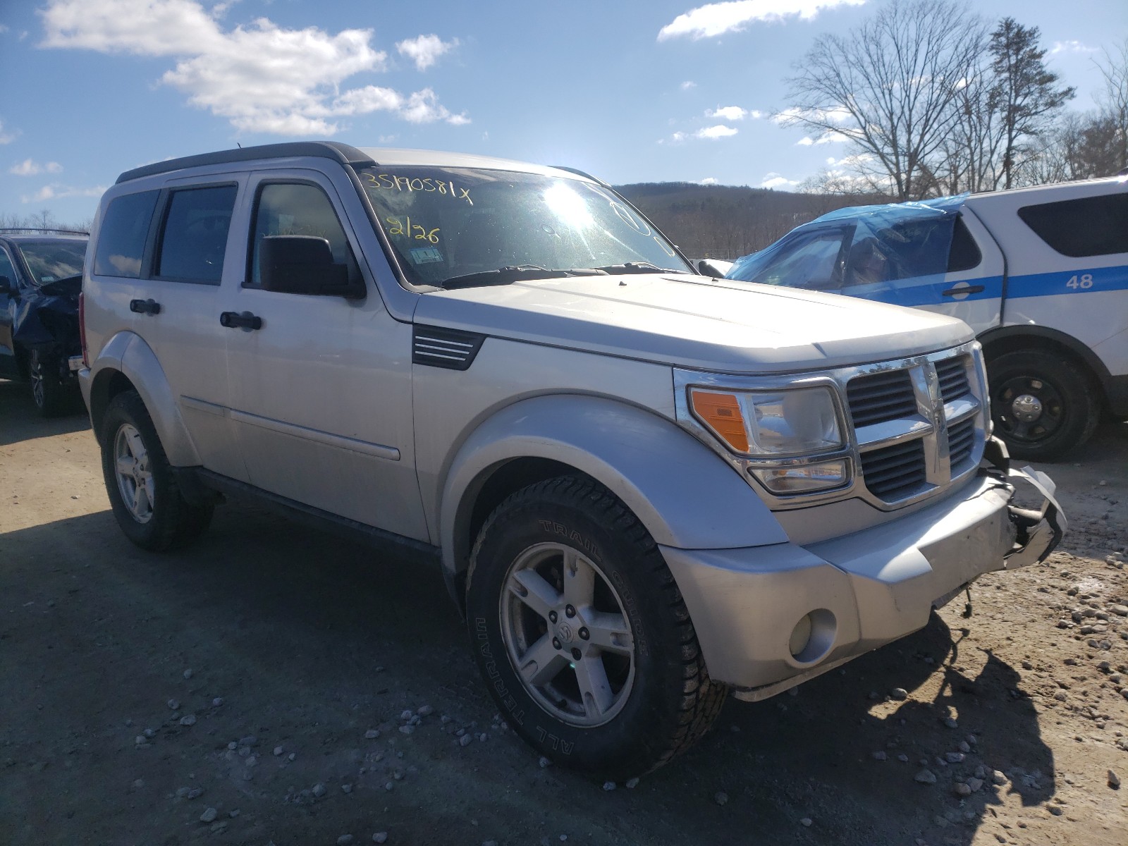 DODGE NITRO SLT 2007 1d8gu58k77w503927