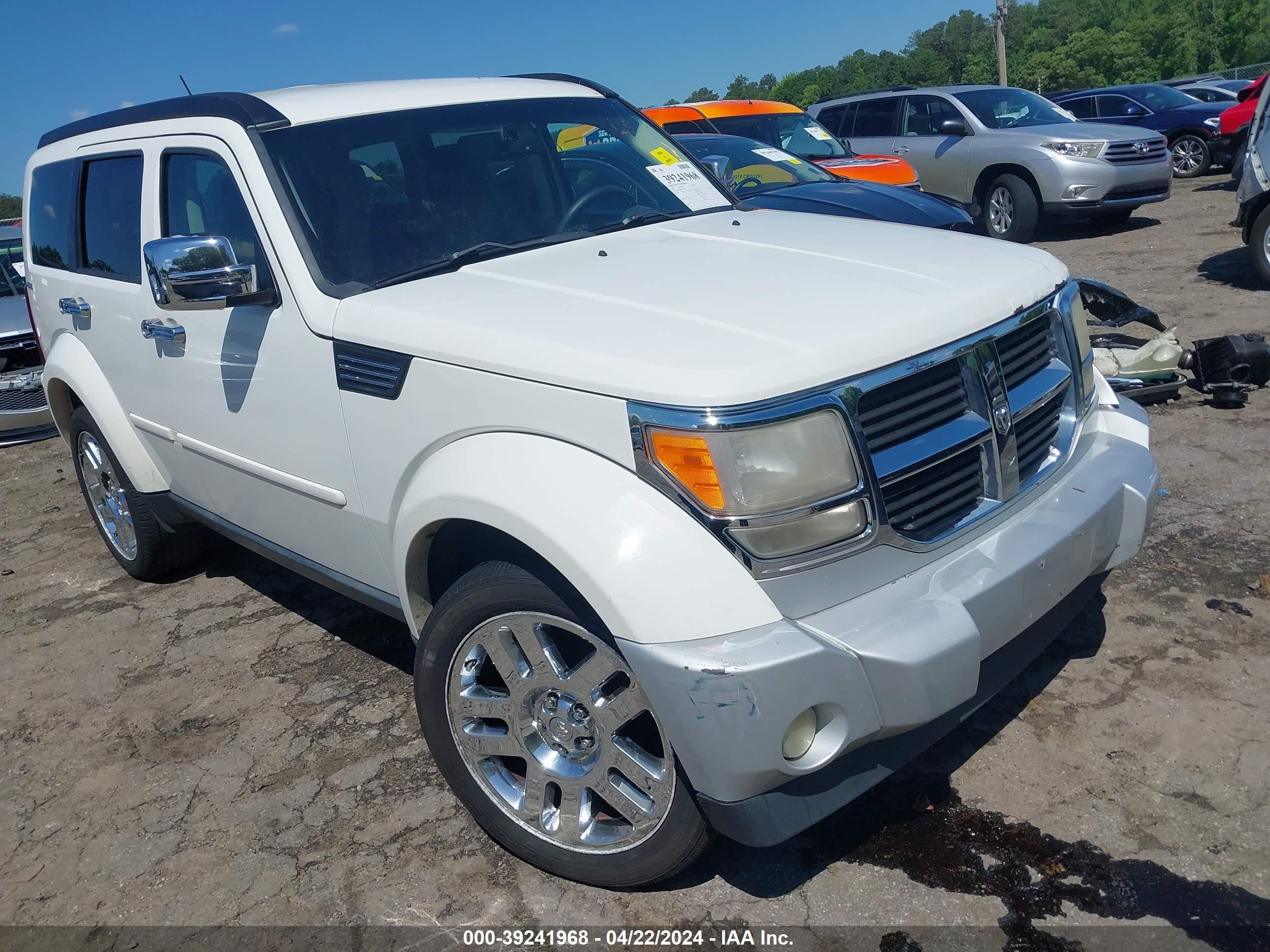 DODGE NITRO 2009 1d8gu58k89w532436