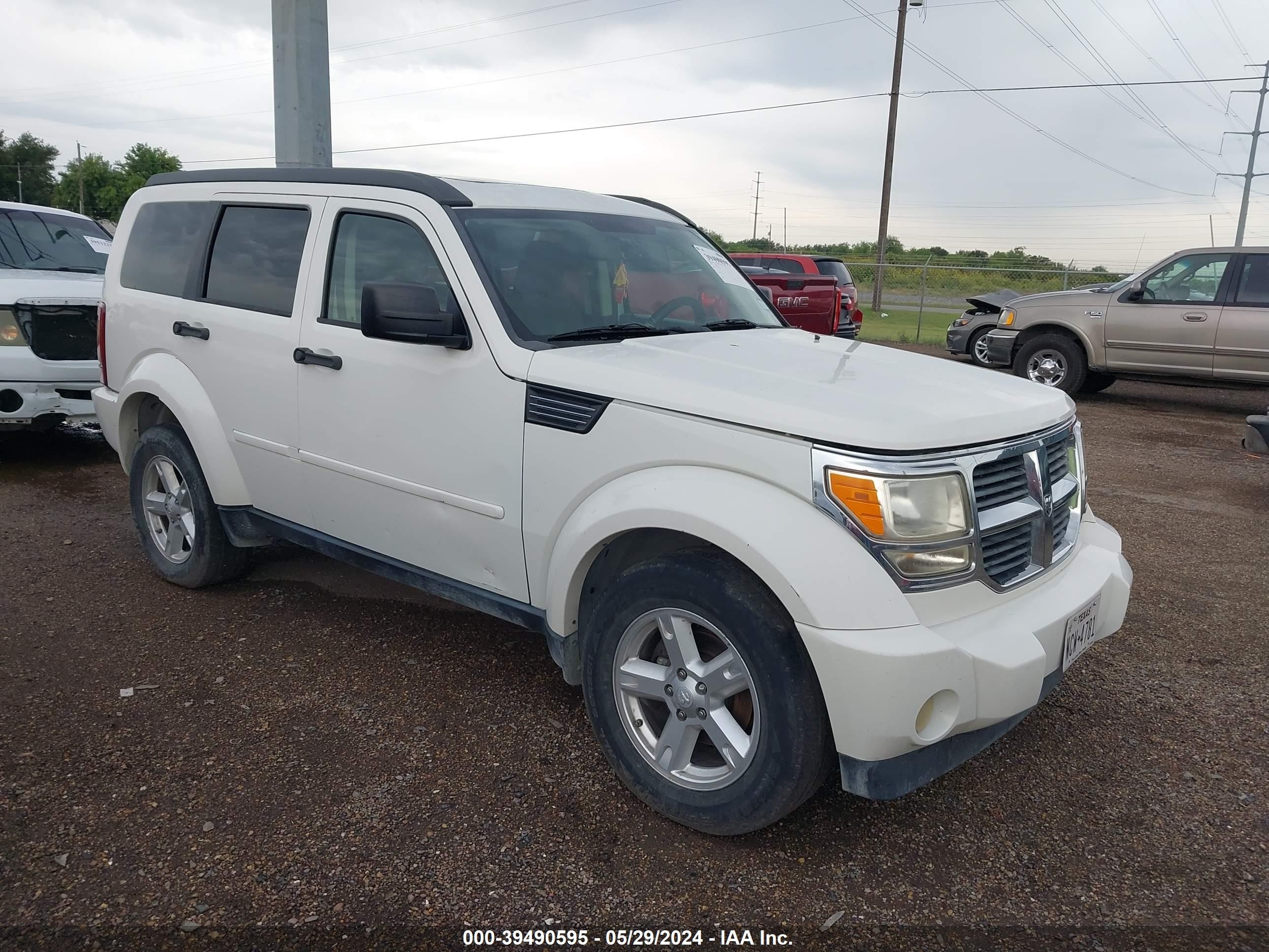 DODGE NITRO 2007 1d8gu58k97w657037