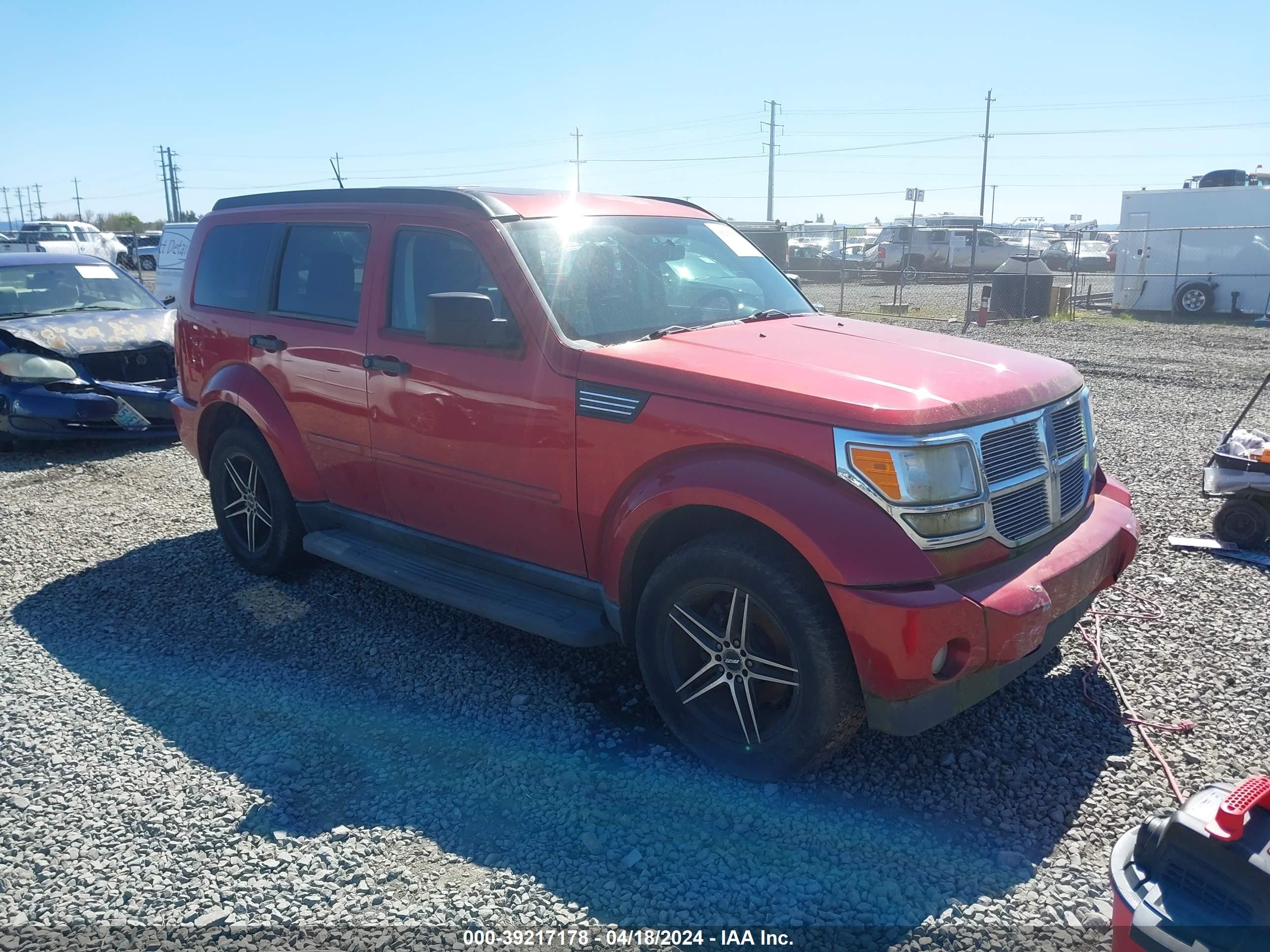 DODGE NITRO 2007 1d8gu58kx7w619722