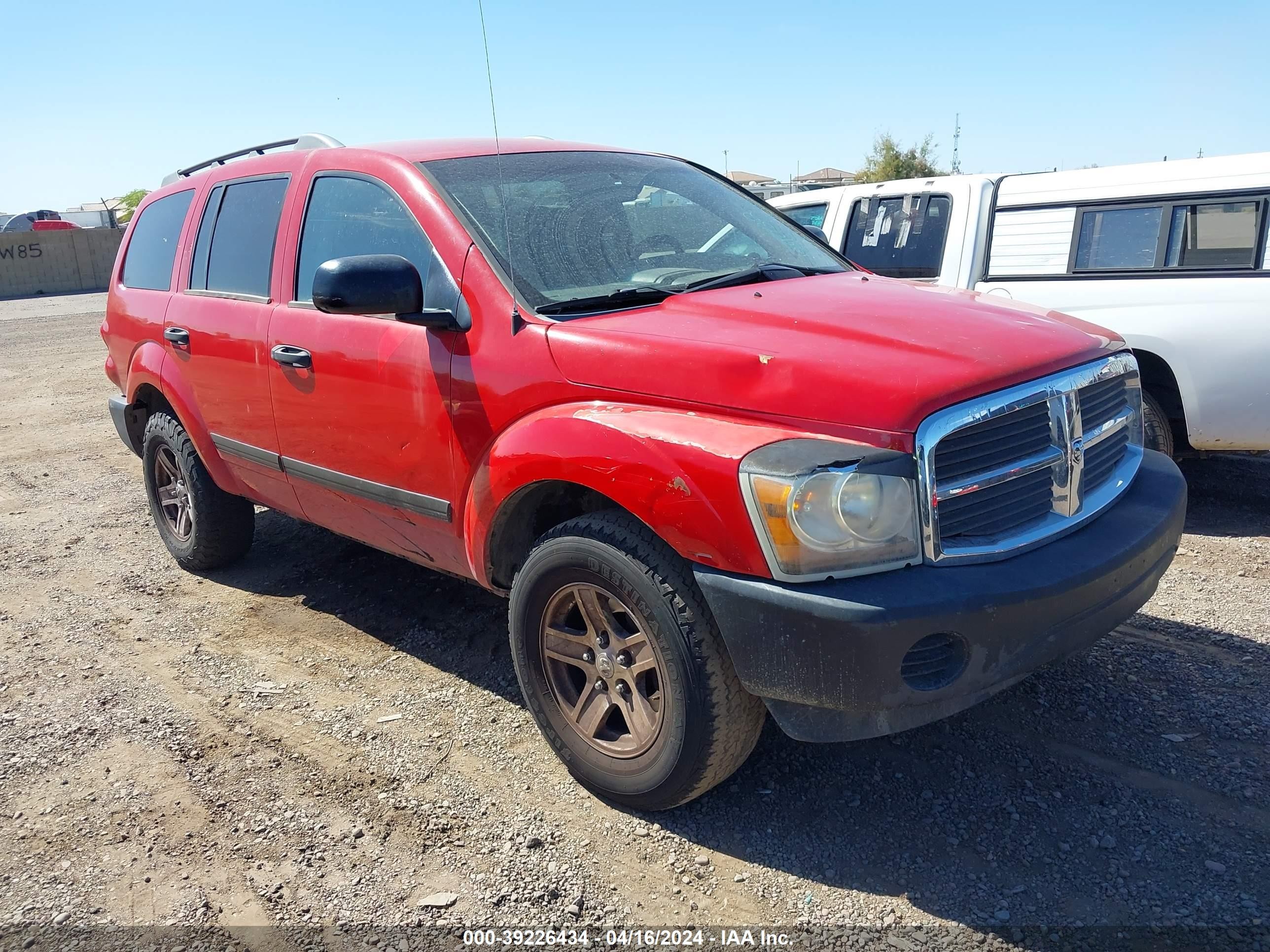 DODGE DURANGO 2006 1d8hb38n16f129032