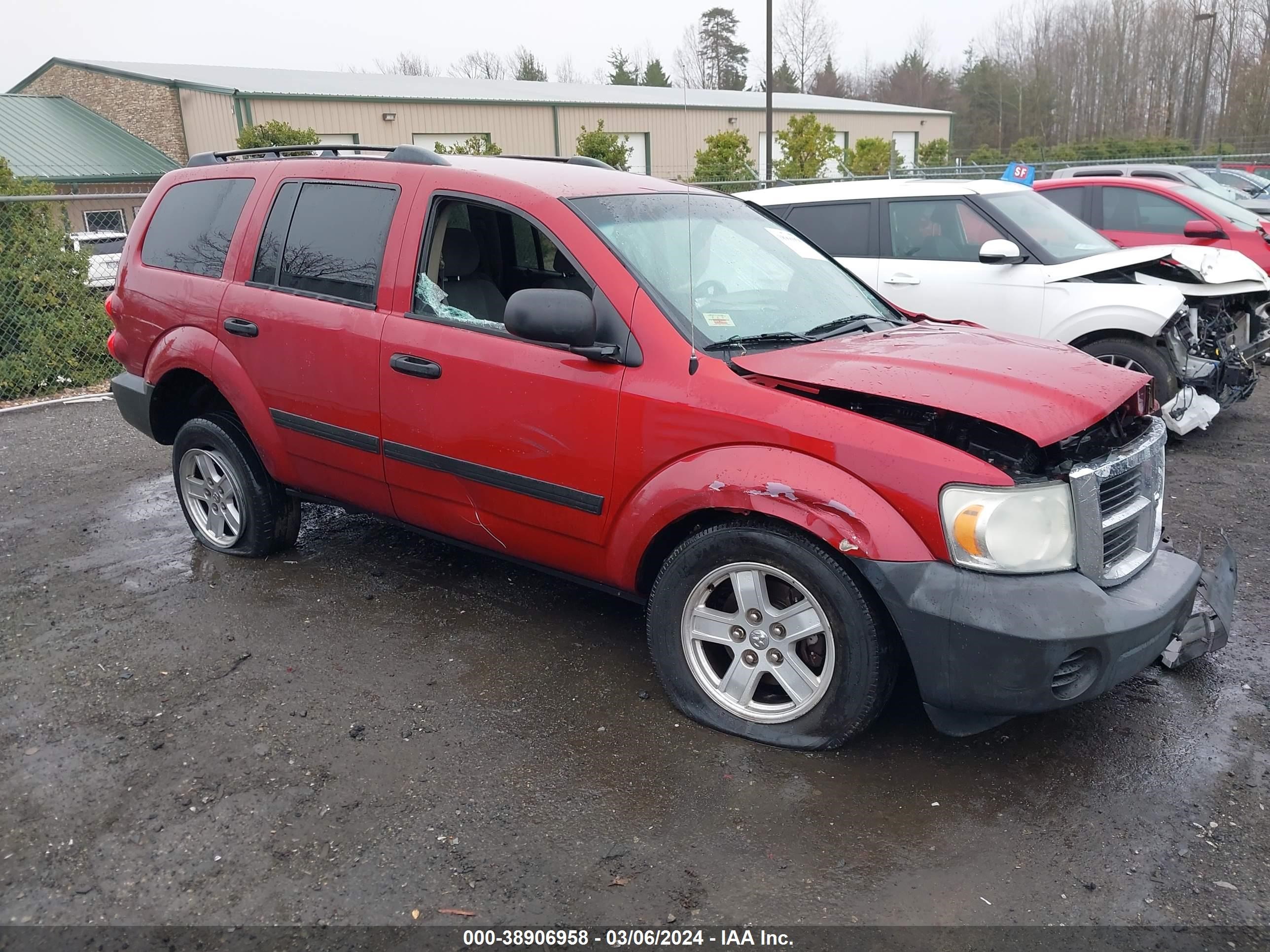 DODGE DURANGO 2008 1d8hb38n38f111277