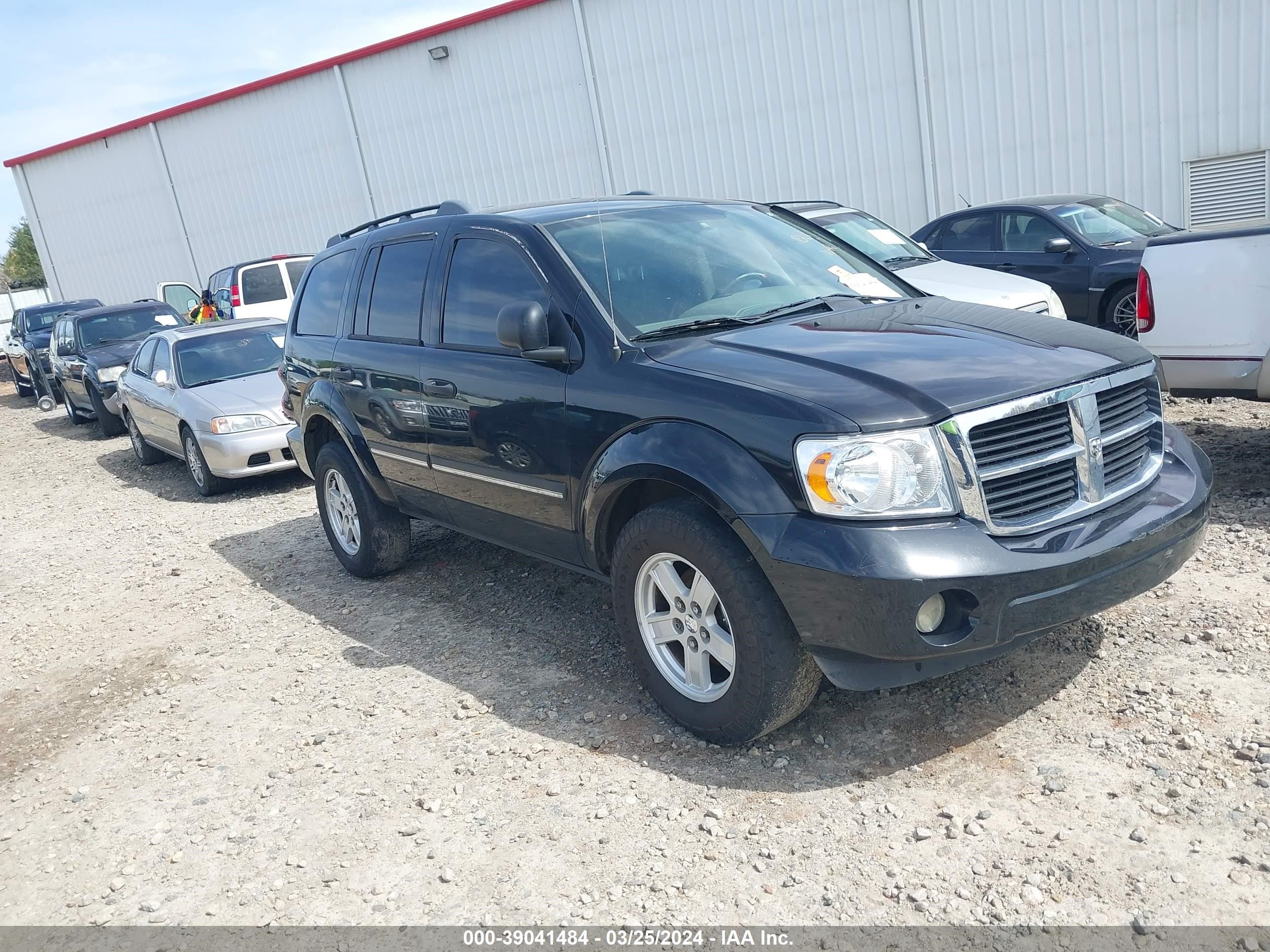 DODGE DURANGO 2008 1d8hb482x8f100613