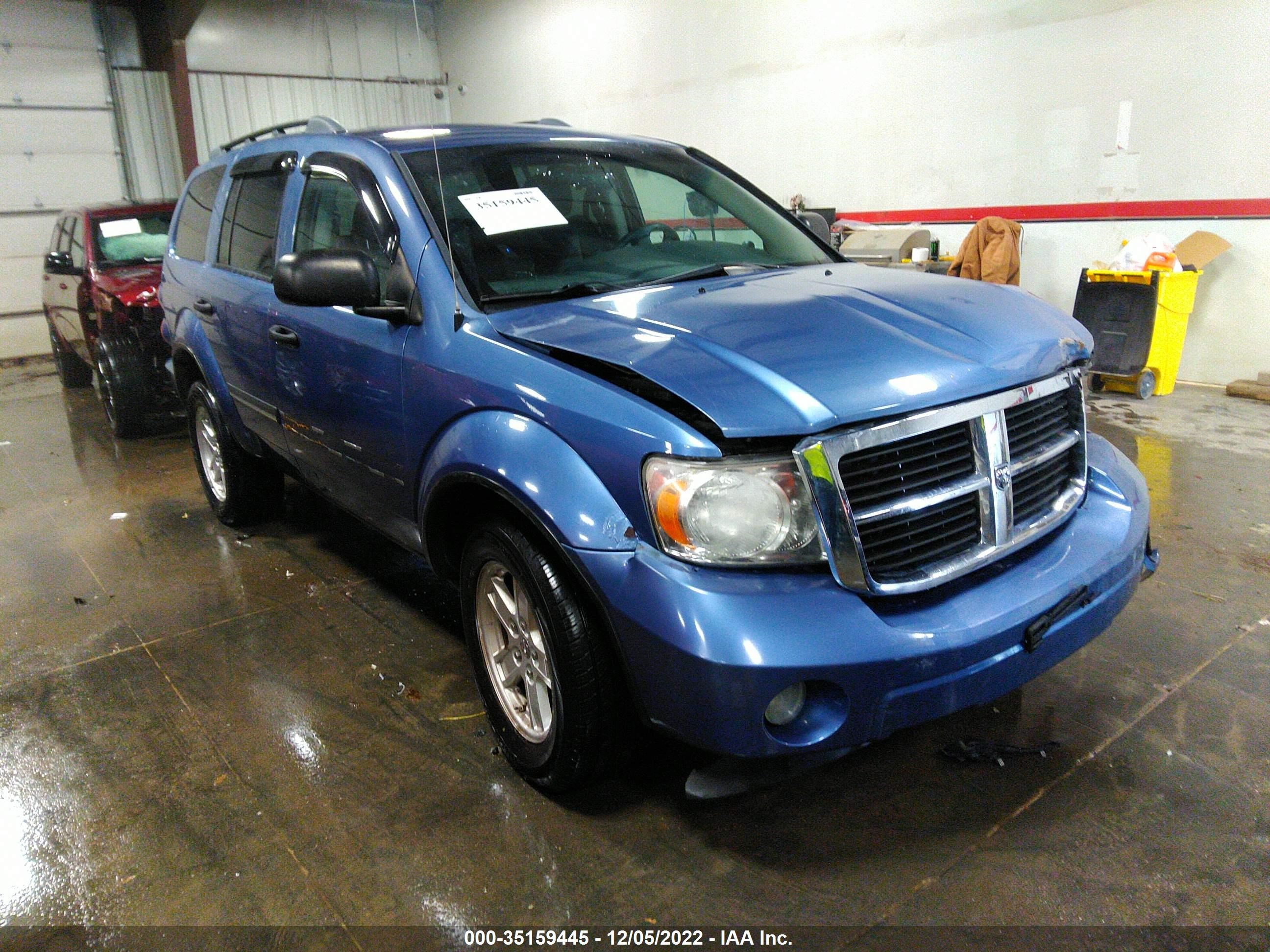 DODGE DURANGO 2008 1d8hb48n38f123354