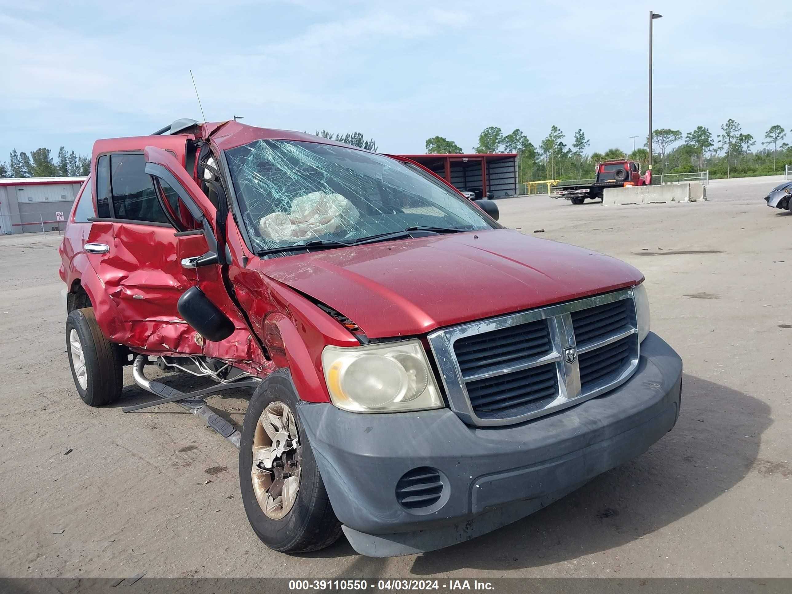 DODGE DURANGO 2007 1d8hd38k07f556624