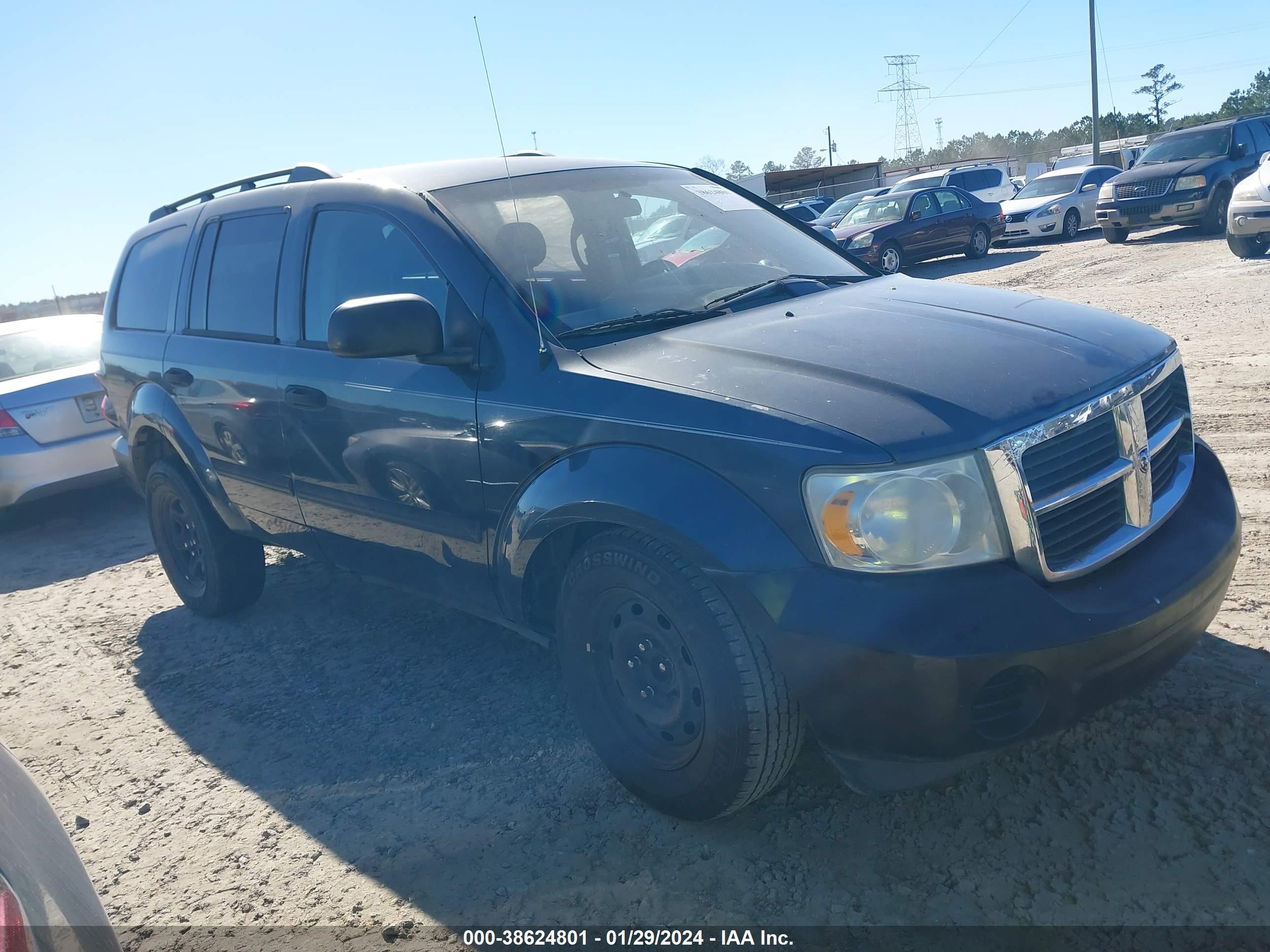 DODGE DURANGO 2007 1d8hd38p57f558400