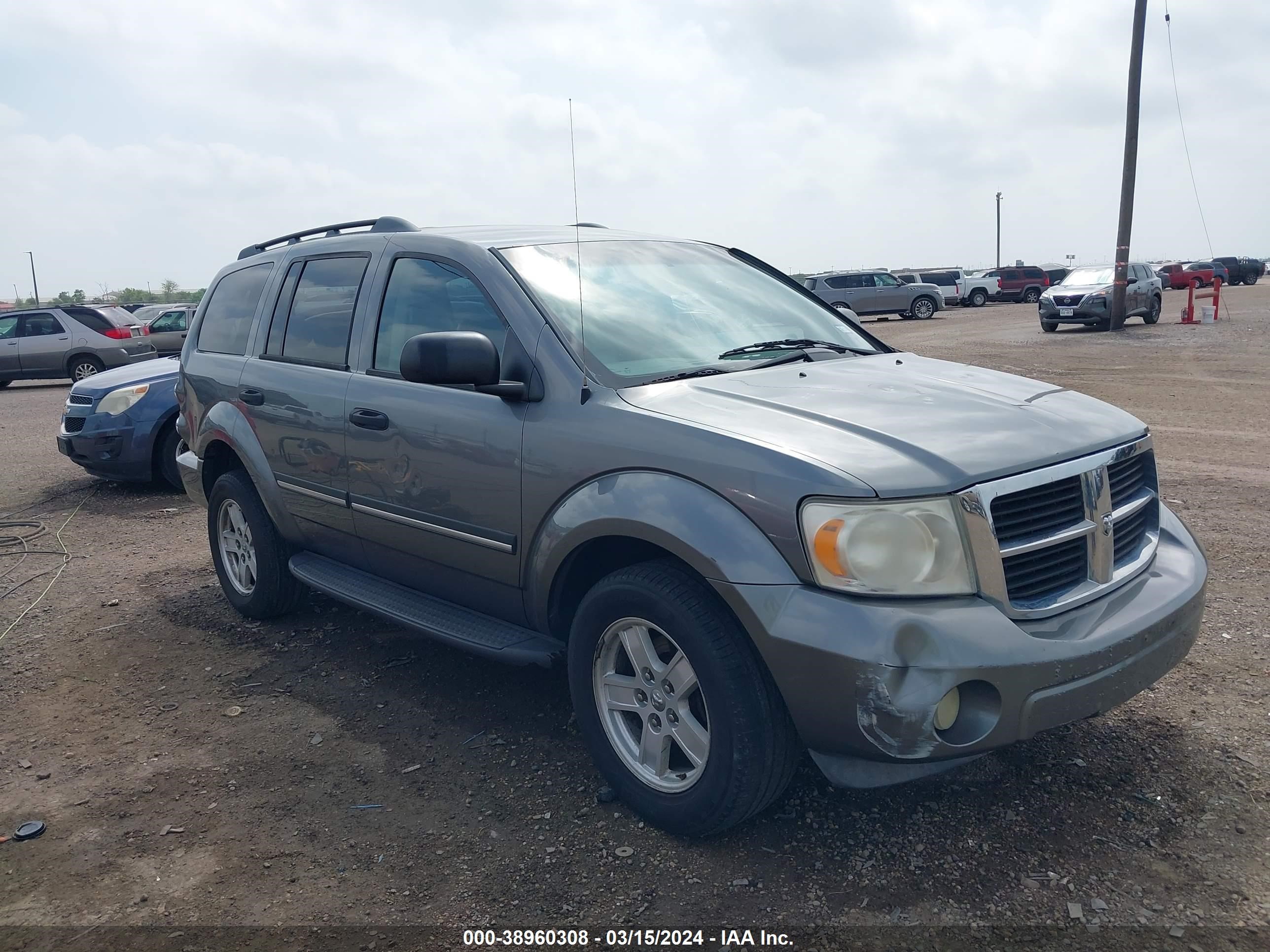 DODGE DURANGO 2008 1d8hd48k18f103541