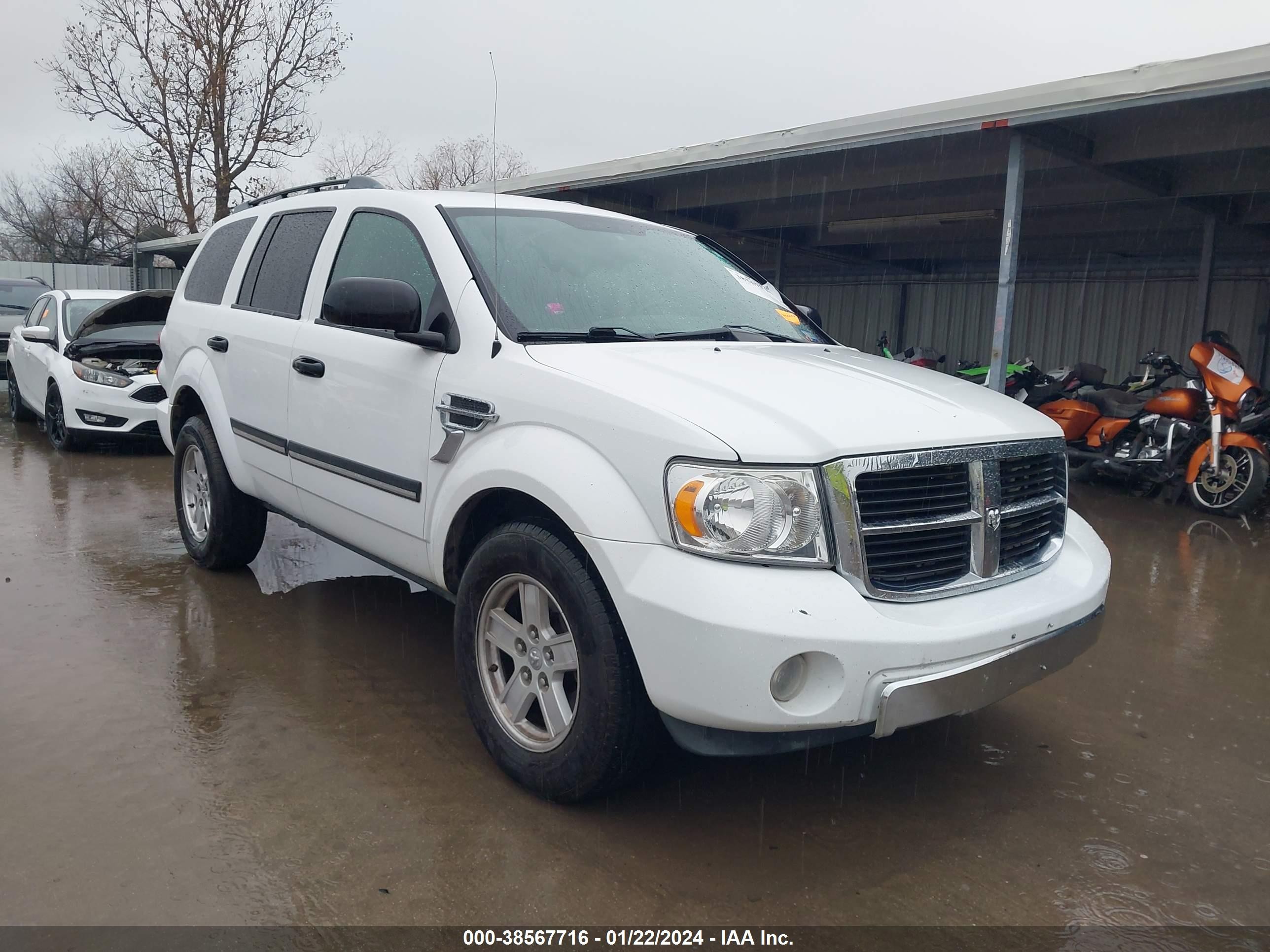 DODGE DURANGO 2008 1d8hd48n48f109277