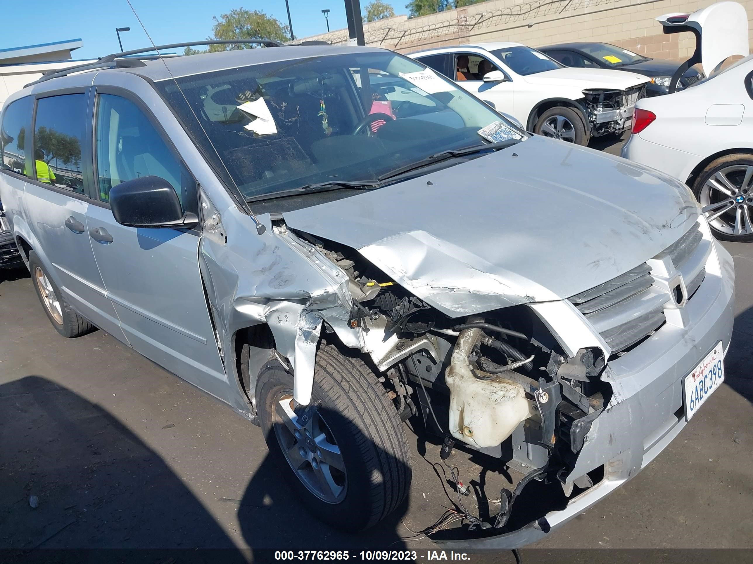 DODGE CARAVAN 2008 1d8hn44h08b110561