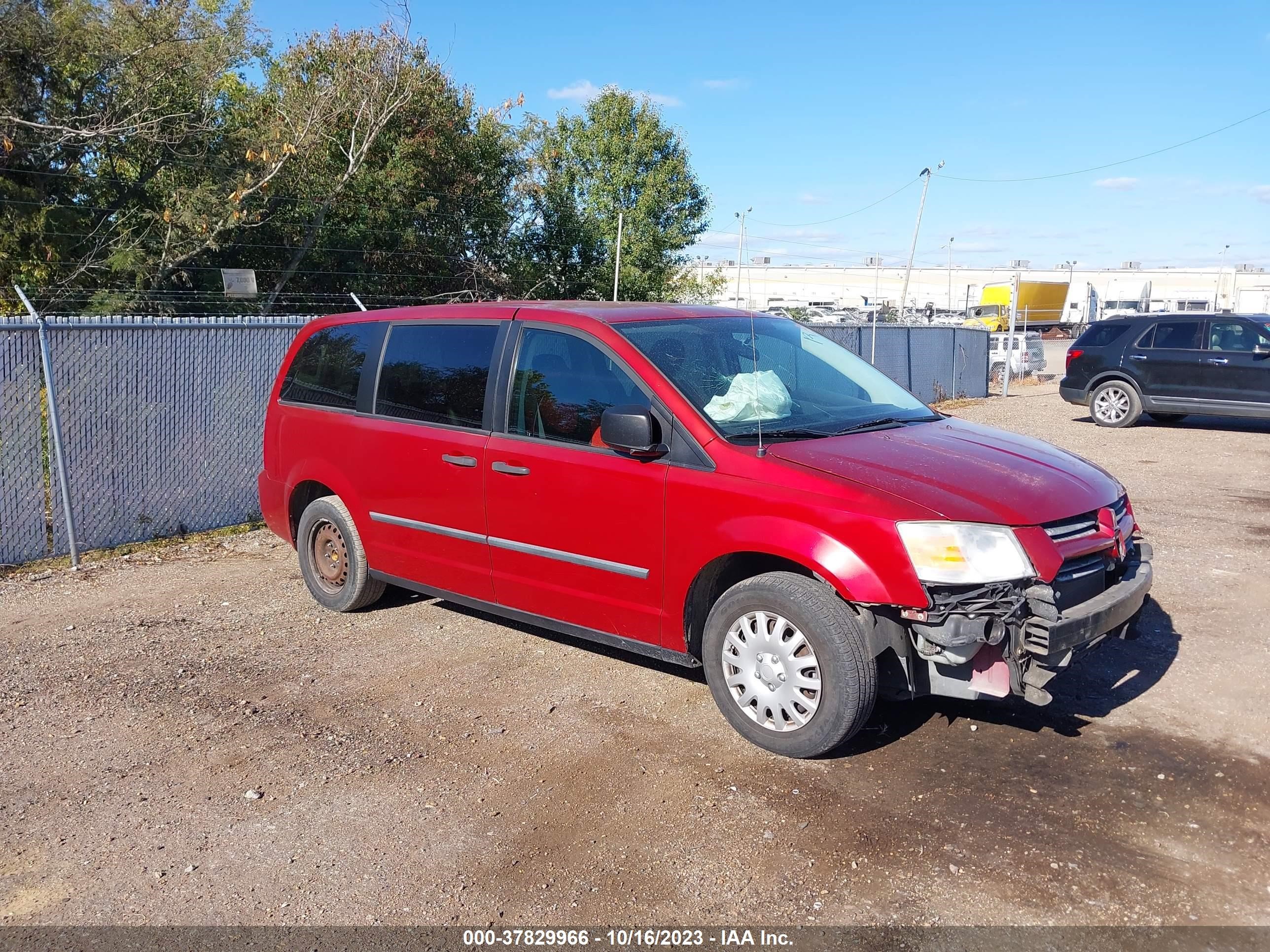 DODGE CARAVAN 2008 1d8hn44h08b126422