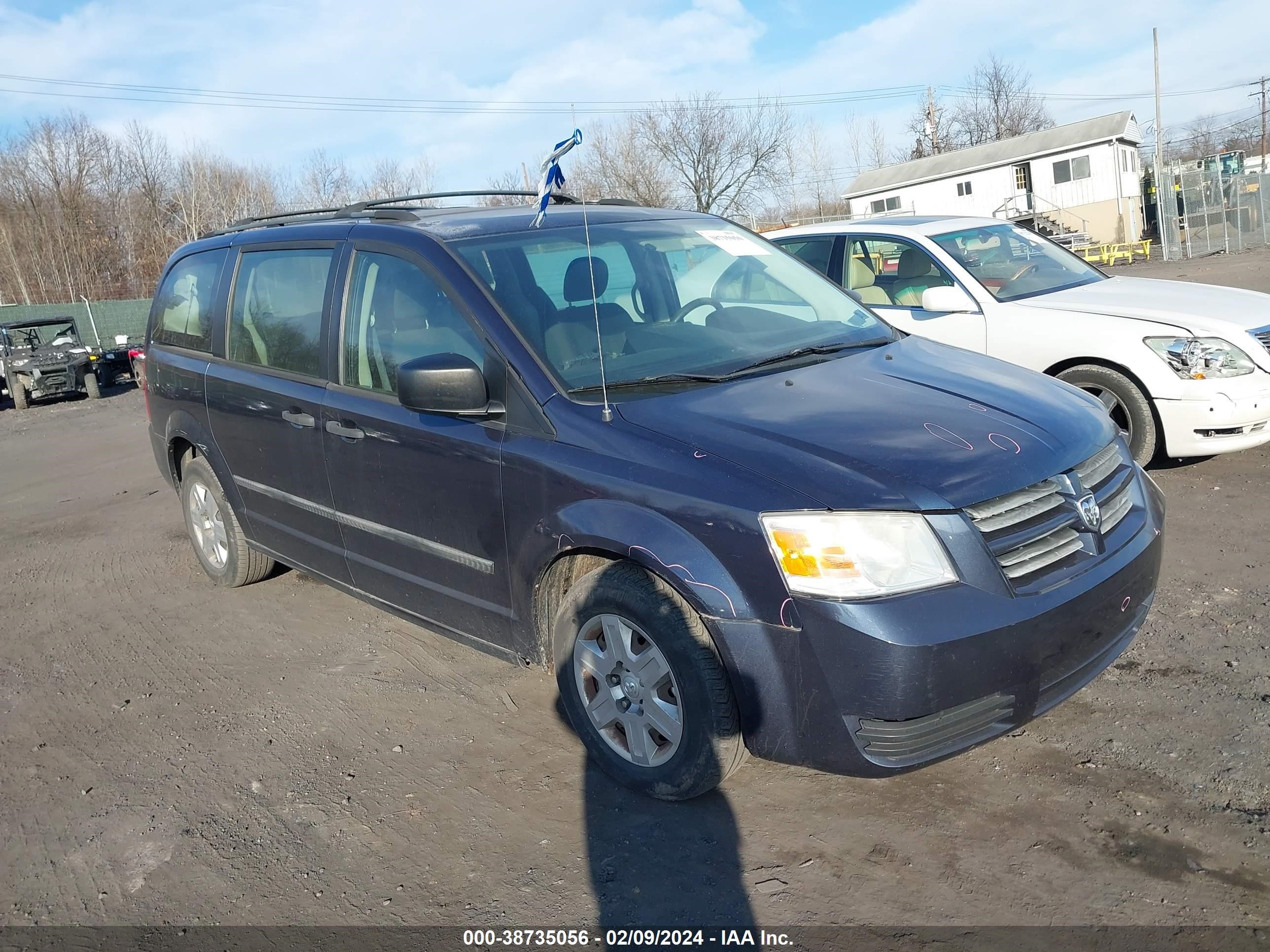 DODGE CARAVAN 2008 1d8hn44h08b128896