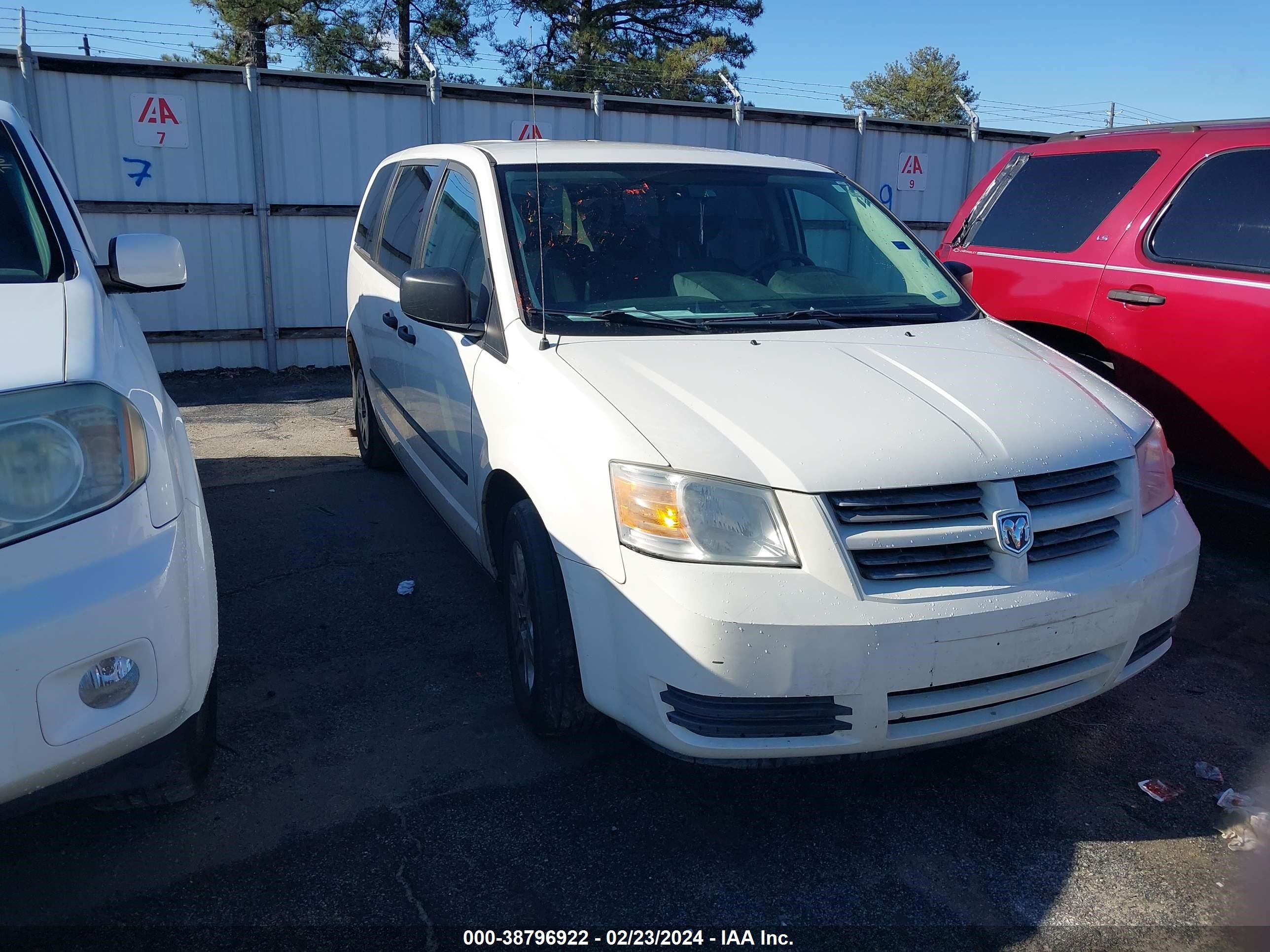 DODGE CARAVAN 2008 1d8hn44h08b171263