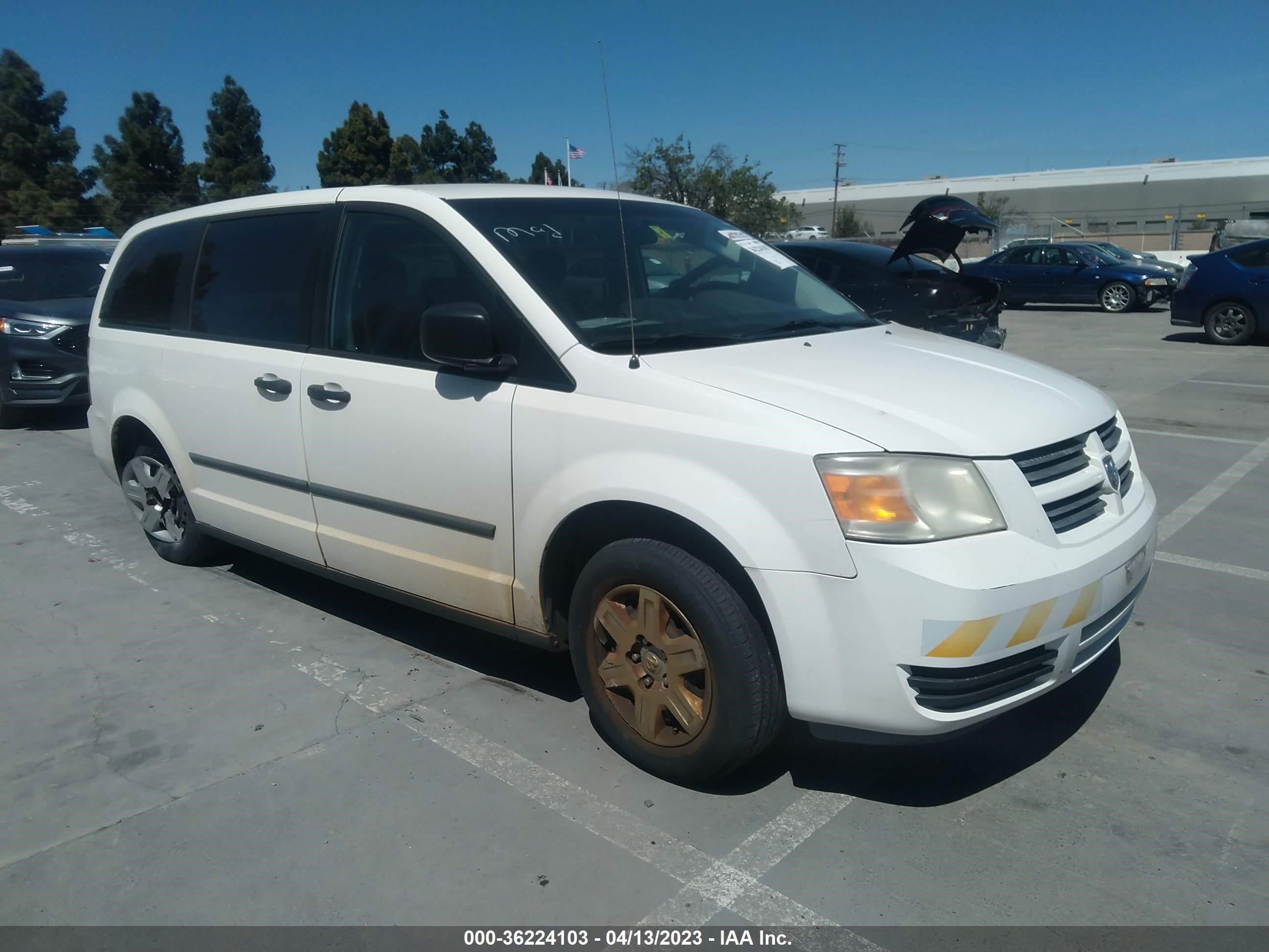 DODGE CARAVAN 2008 1d8hn44h18b105045