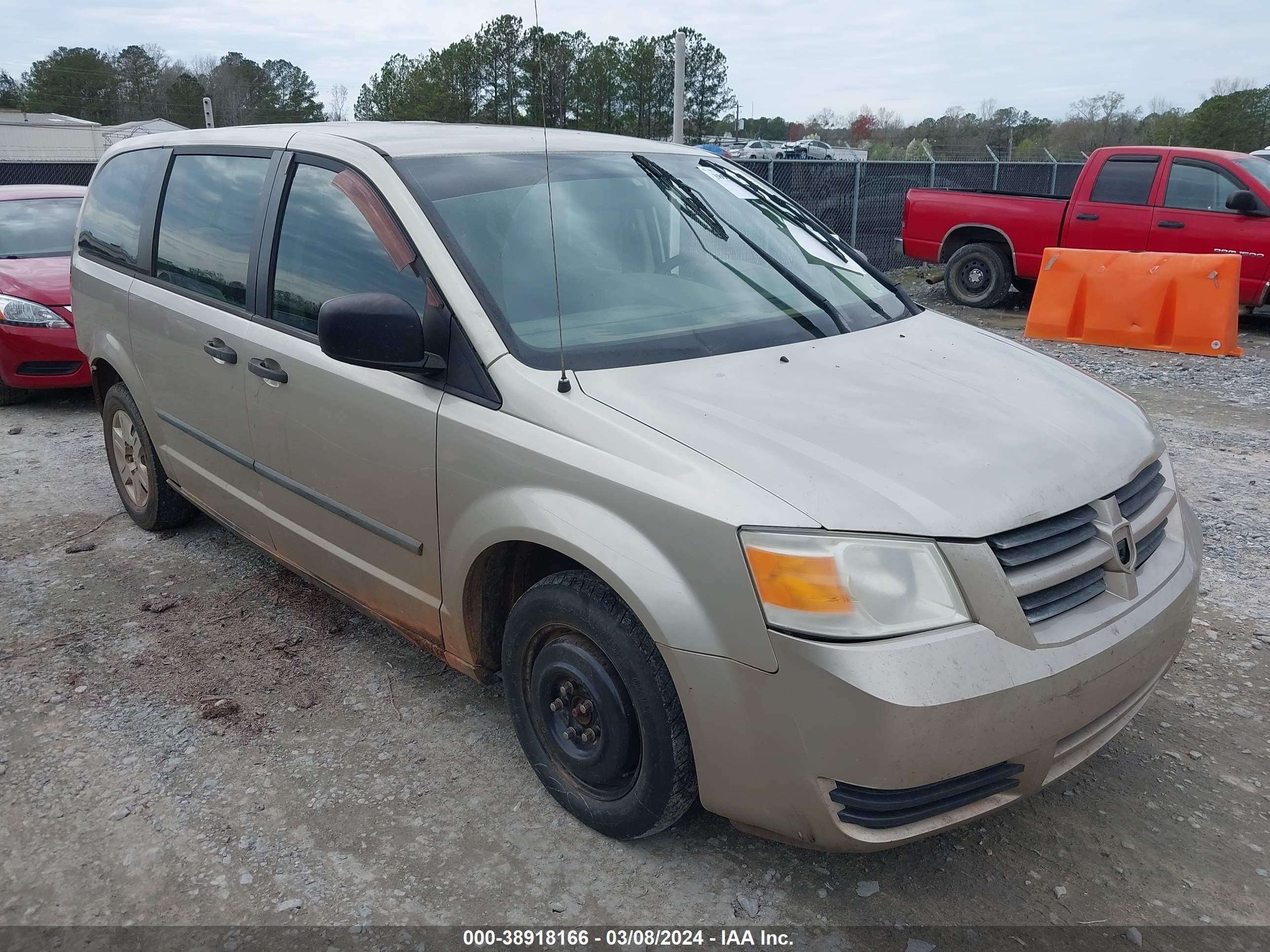 DODGE CARAVAN 2008 1d8hn44h28b115454