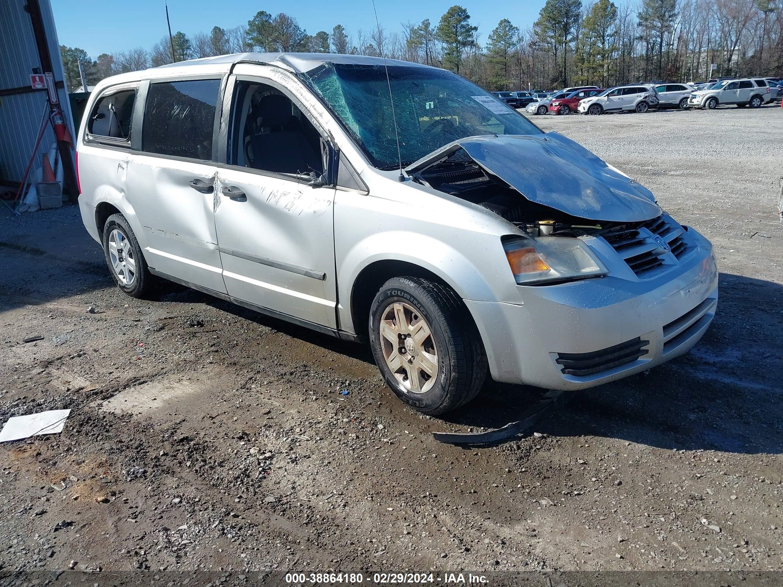 DODGE CARAVAN 2008 1d8hn44h28b192809