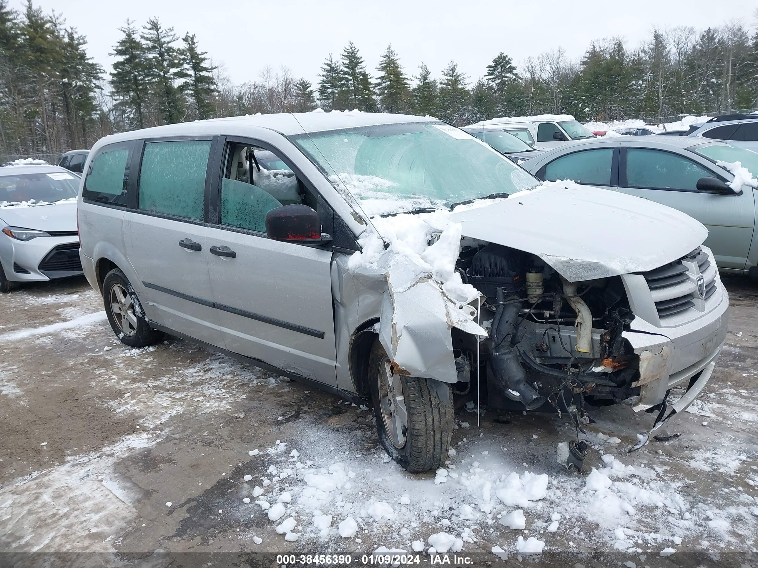 DODGE CARAVAN 2008 1d8hn44h58b169590