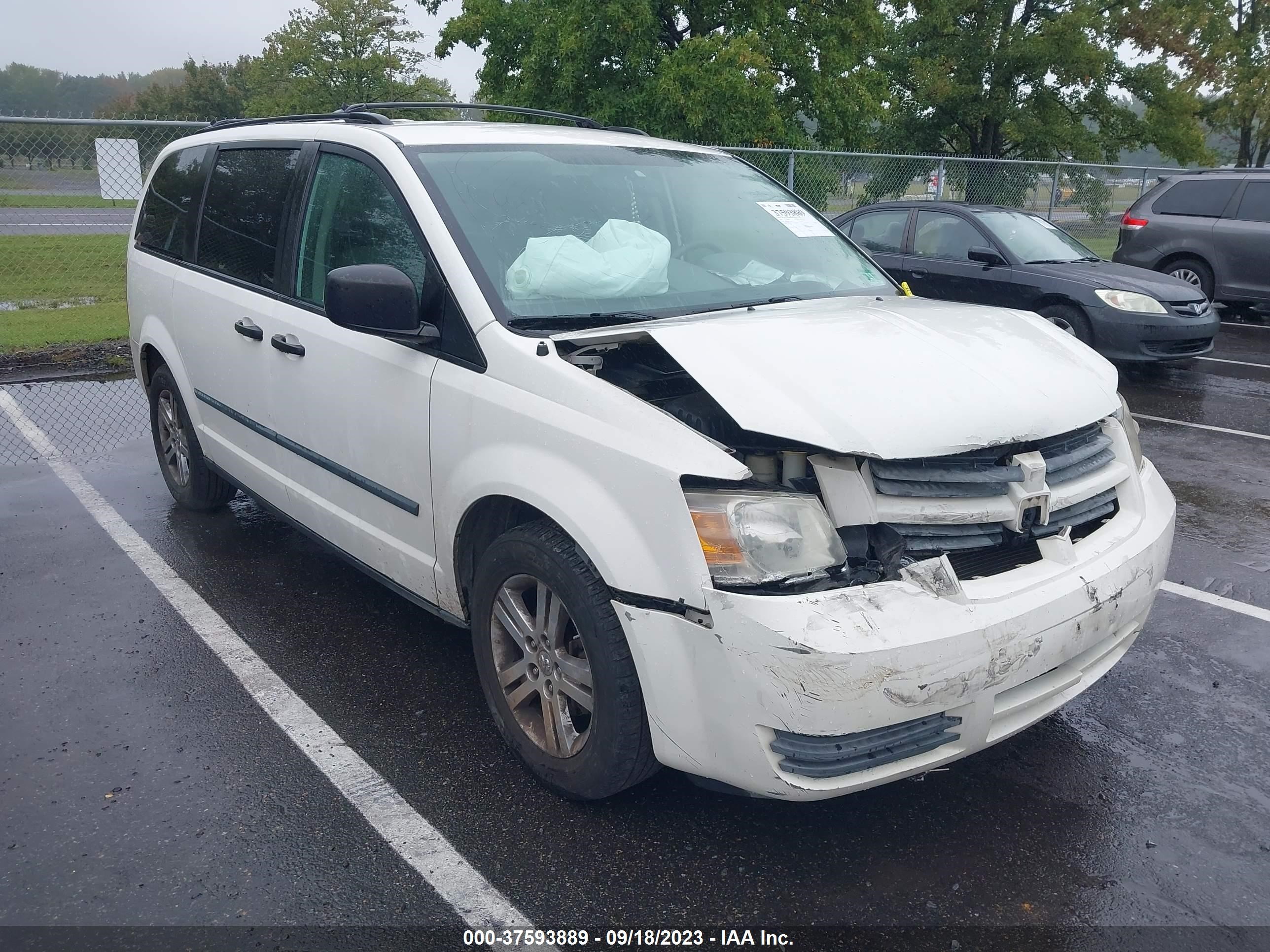 DODGE CARAVAN 2008 1d8hn44h78b185595