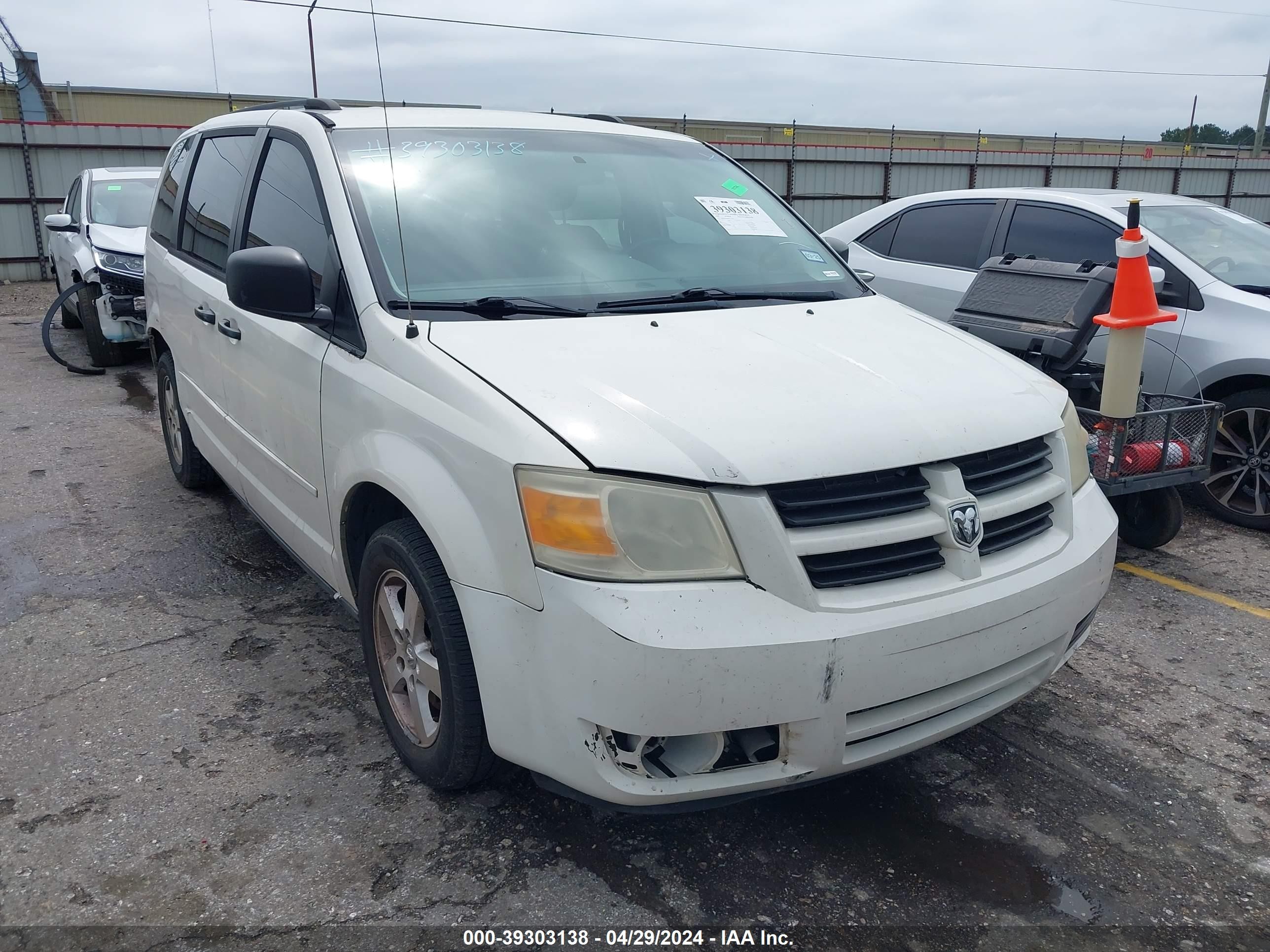 DODGE CARAVAN 2008 1d8hn44h88b171334