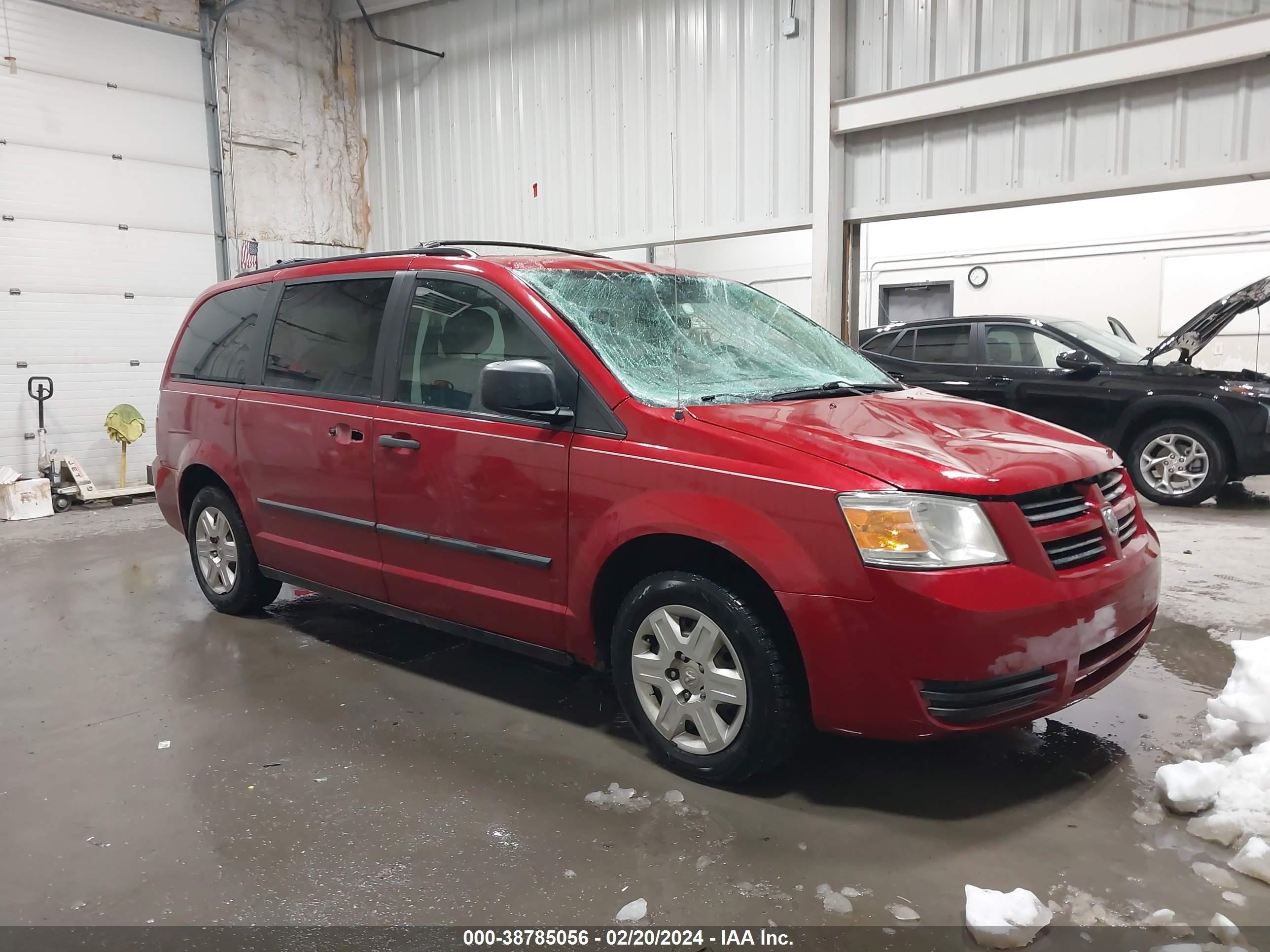 DODGE CARAVAN 2008 1d8hn44h88b194564