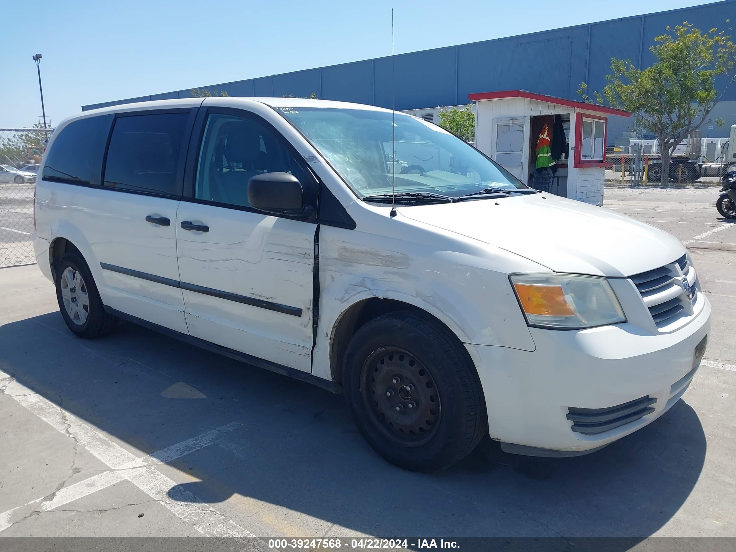 DODGE CARAVAN 2008 1d8hn44h98b169947