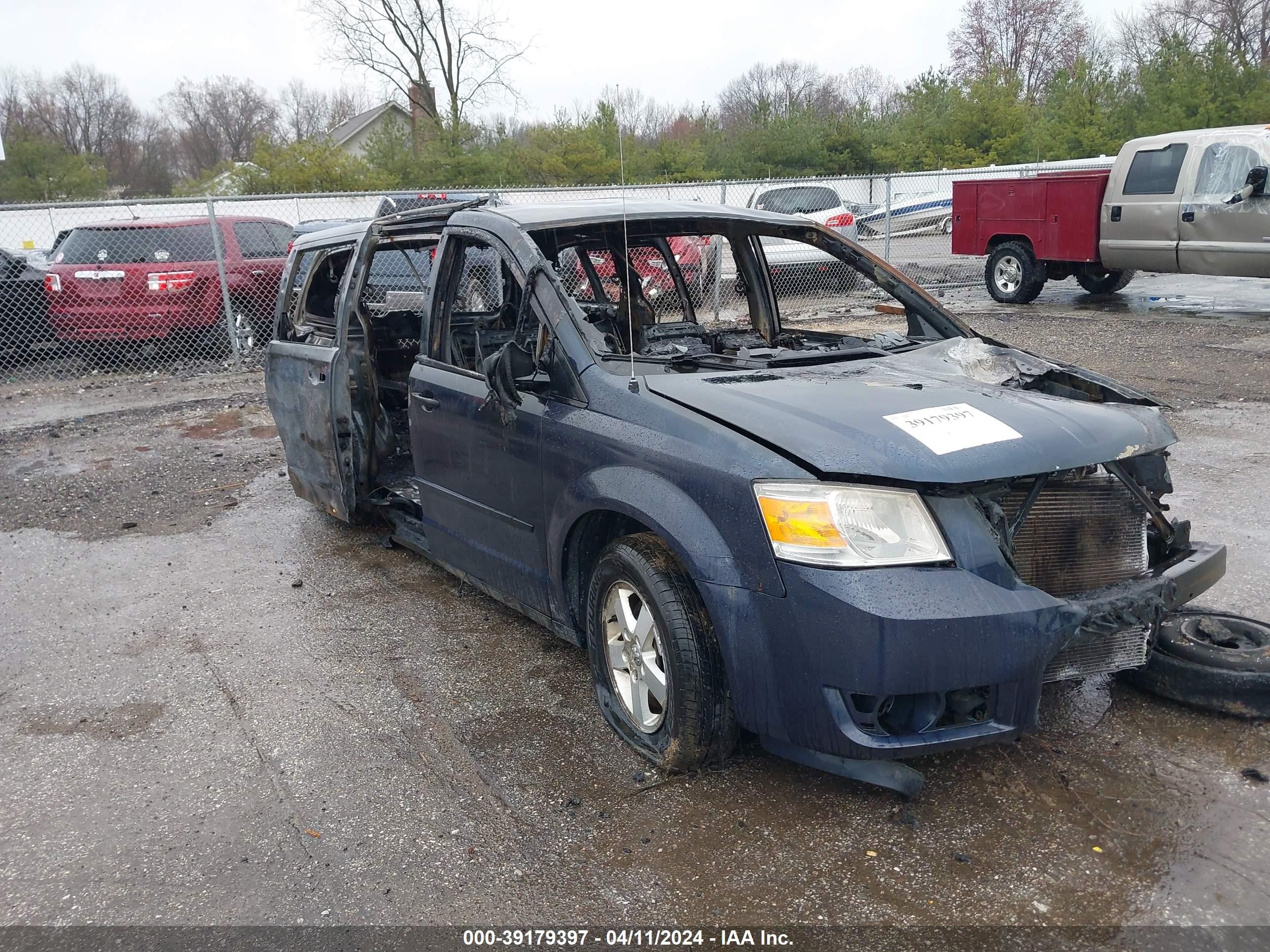 DODGE CARAVAN 2008 1d8hn44h98b194251