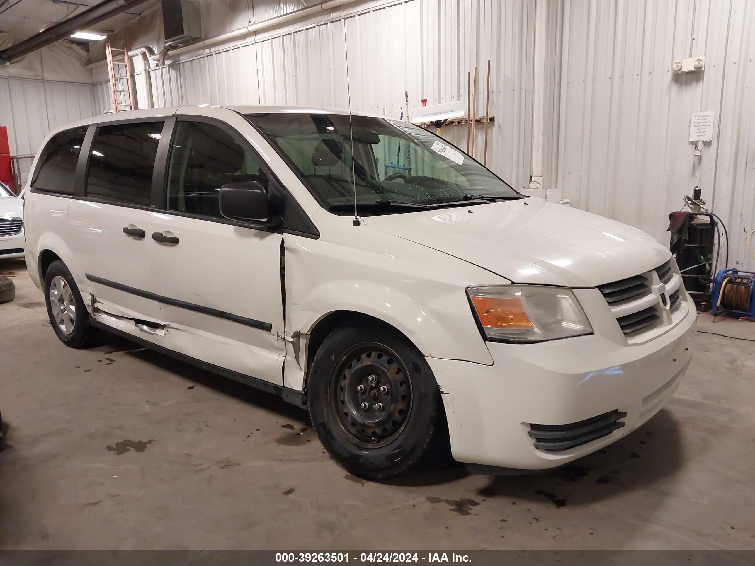 DODGE CARAVAN 2008 1d8hn44hx8b137668