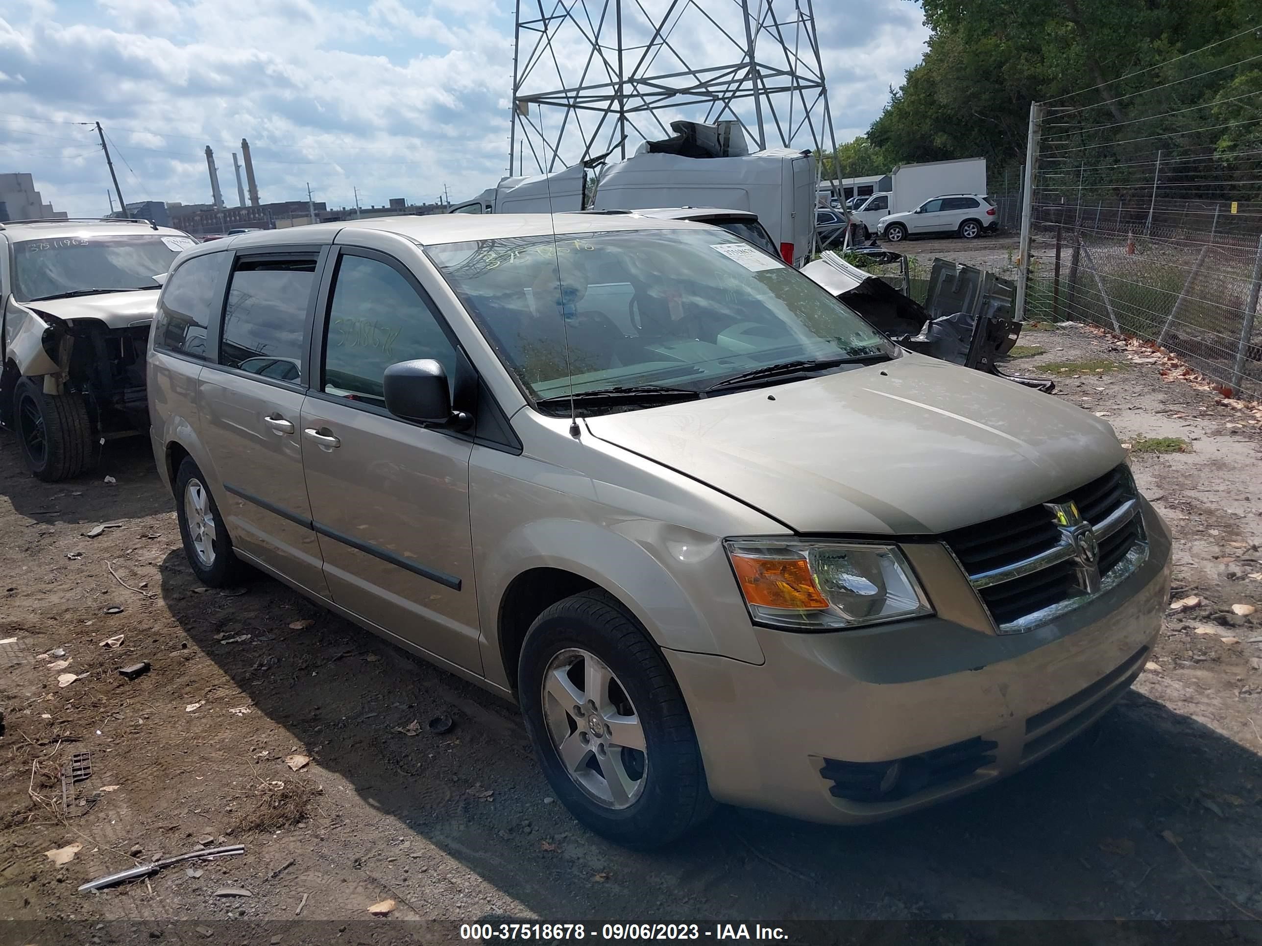 DODGE CARAVAN 2008 1d8hn54p08b103722