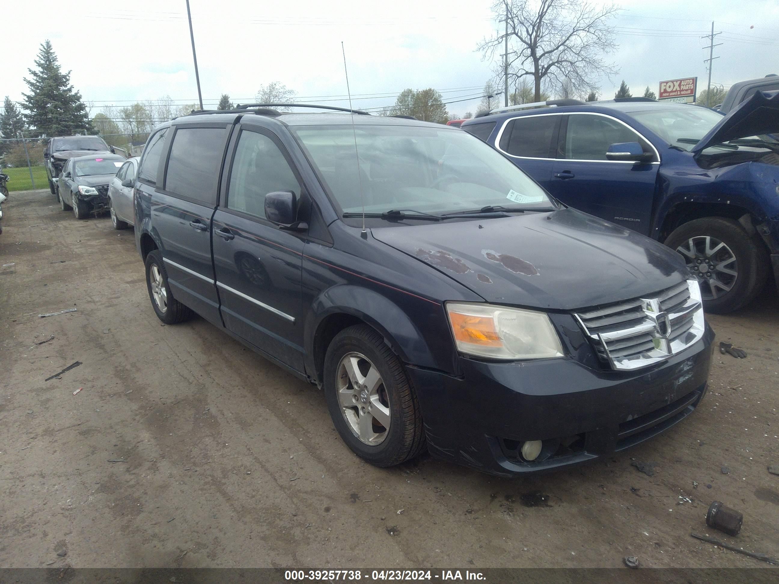 DODGE CARAVAN 2008 1d8hn54p38b179810