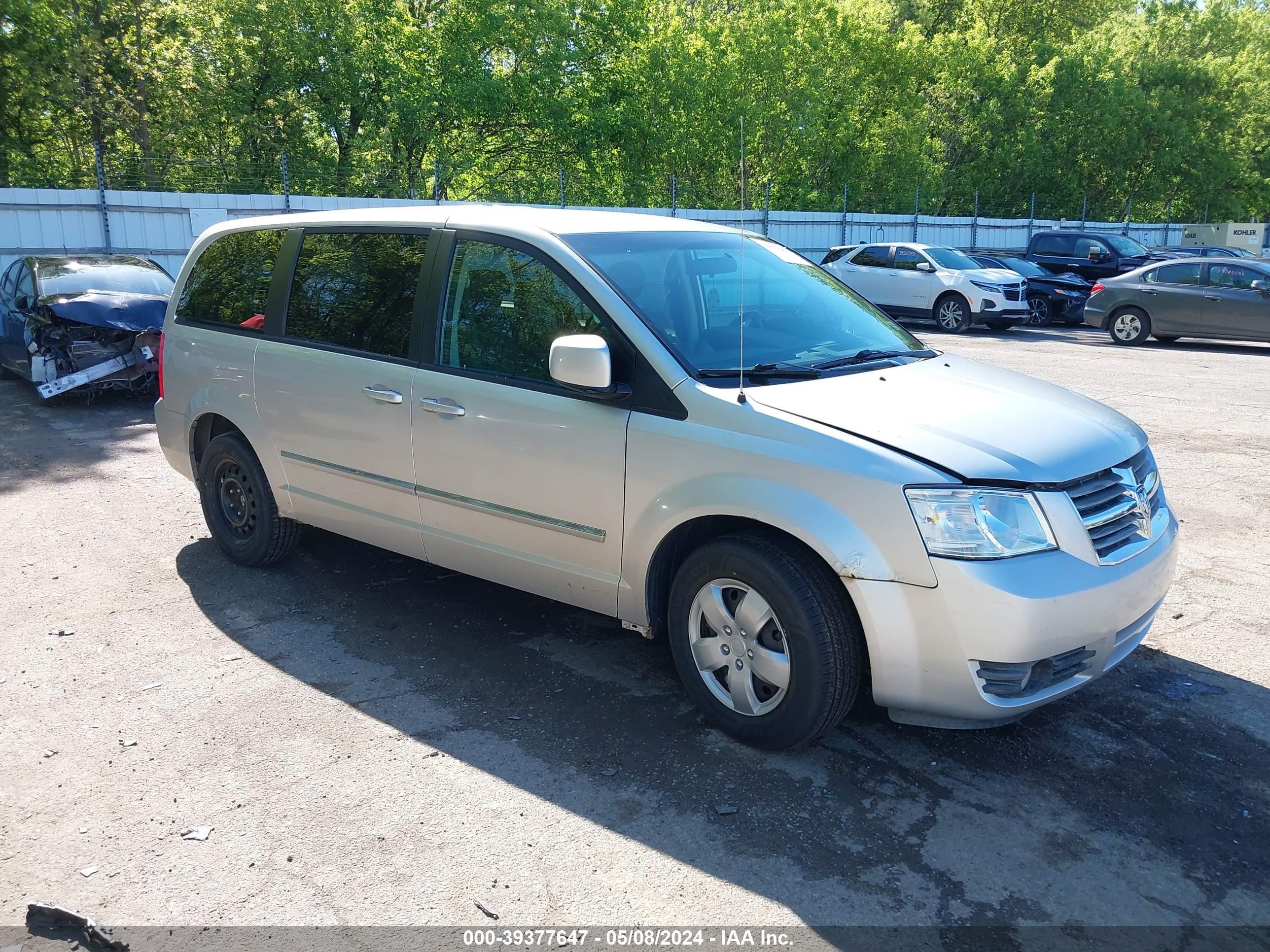 DODGE CARAVAN 2008 1d8hn54p58b169215