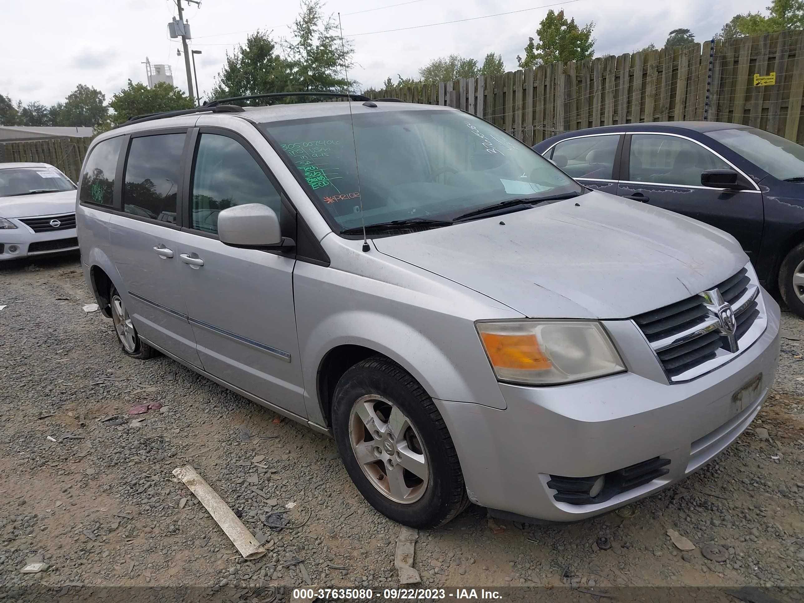 DODGE CARAVAN 2008 1d8hn54px8b117076