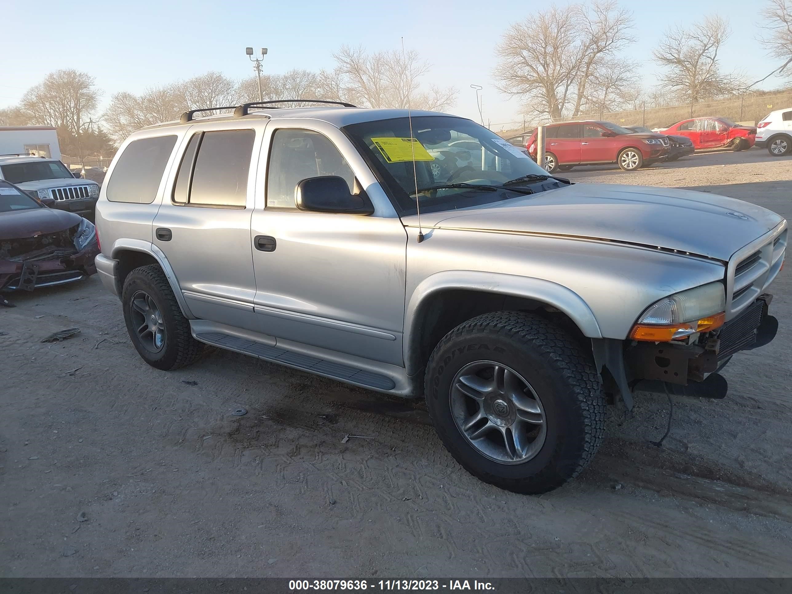 DODGE DURANGO 2003 1d8hs78z93f517194