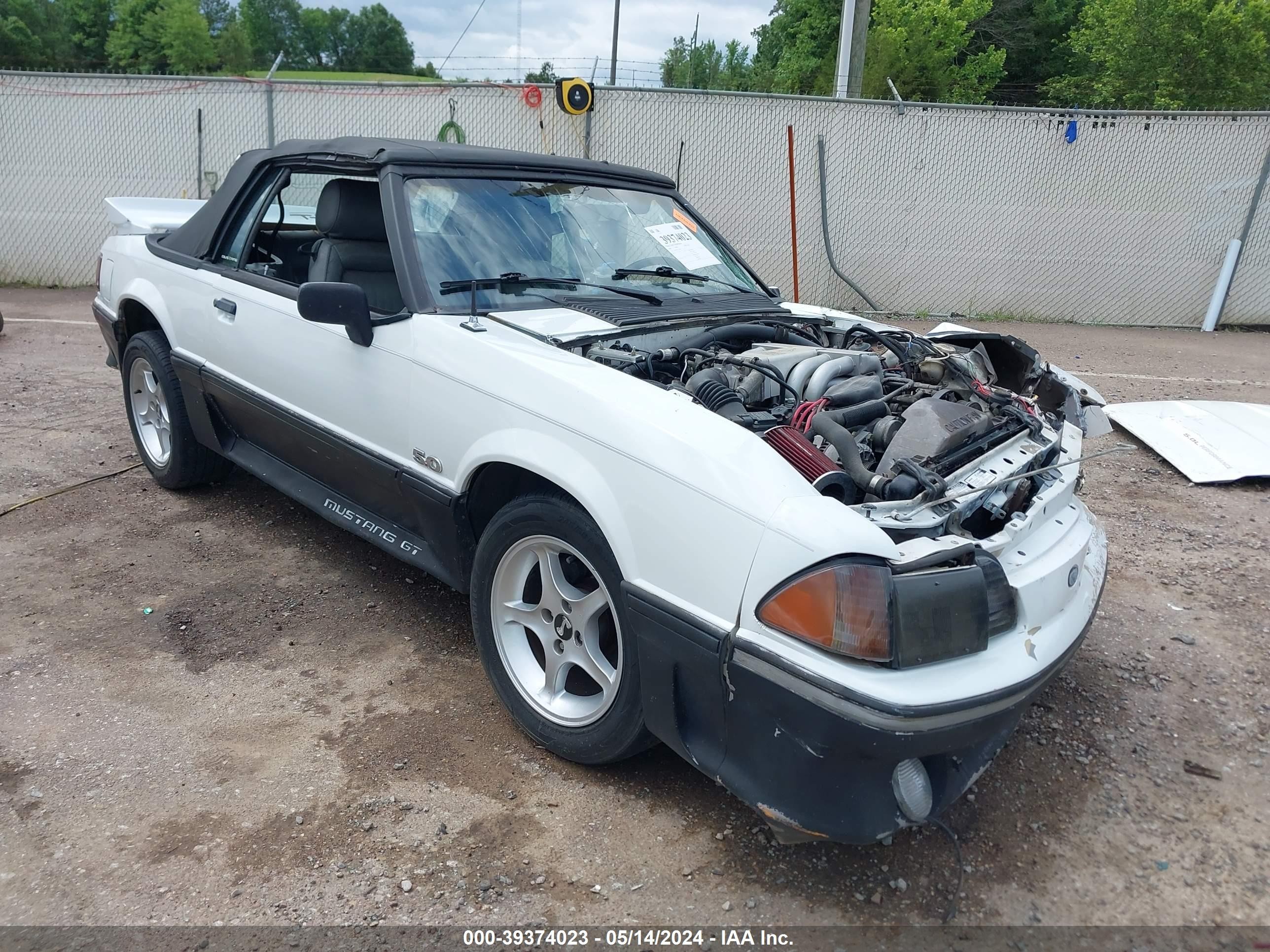 FORD MUSTANG 1988 1fabp45e0jf256966