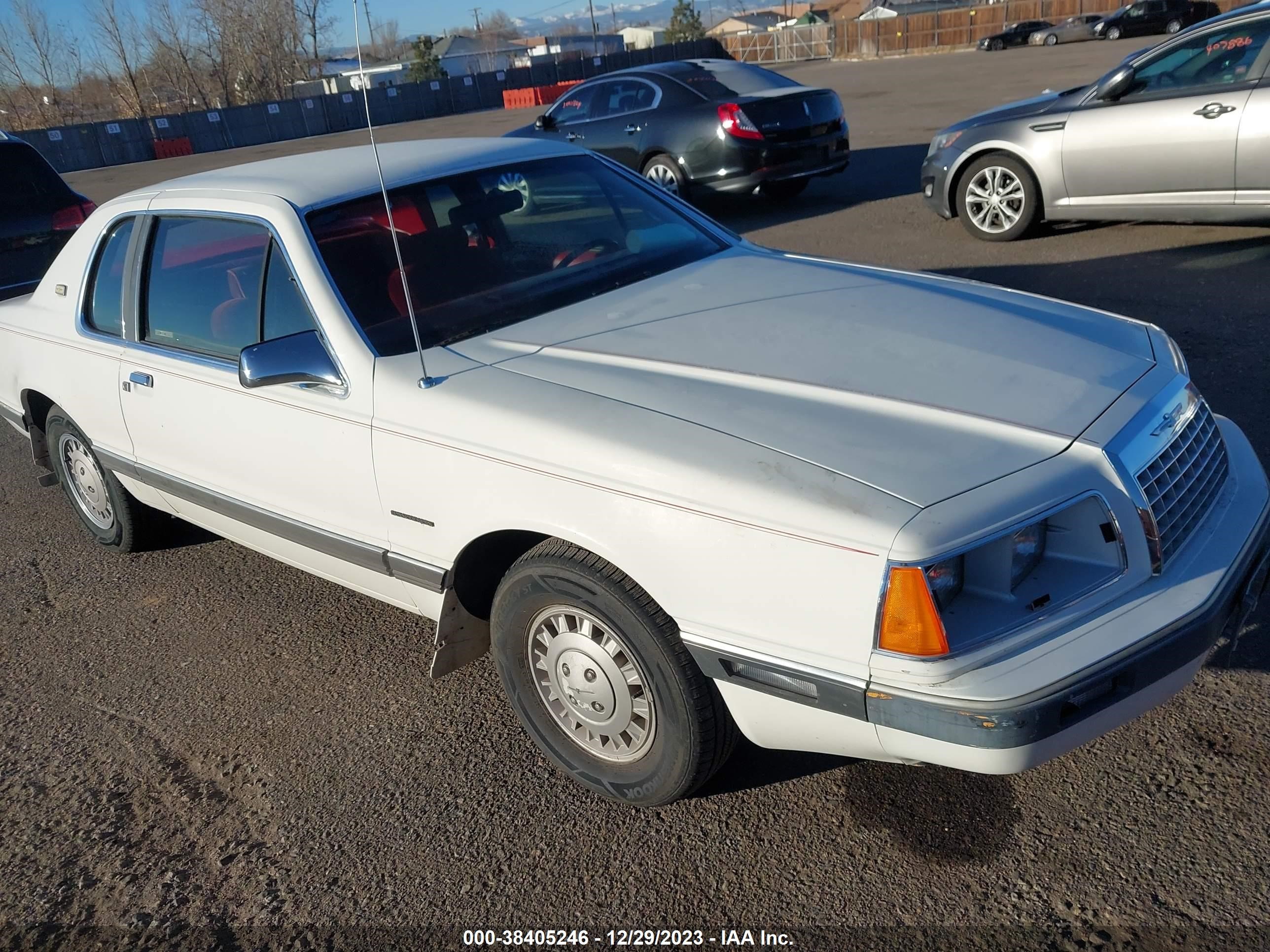 FORD TBIRD 1983 1fabp46f6dh152238