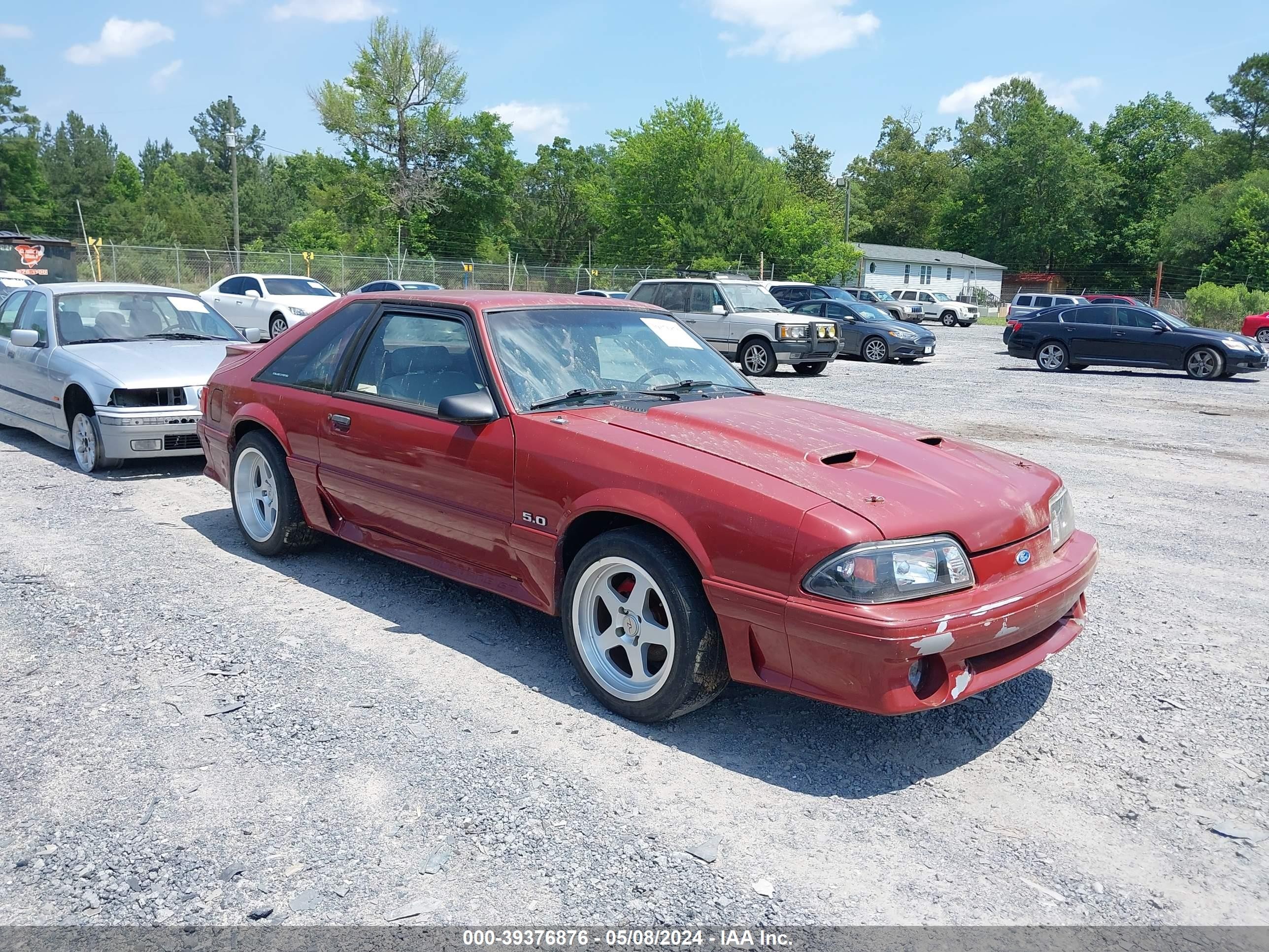 FORD MUSTANG 1991 1facp42e9mf106030