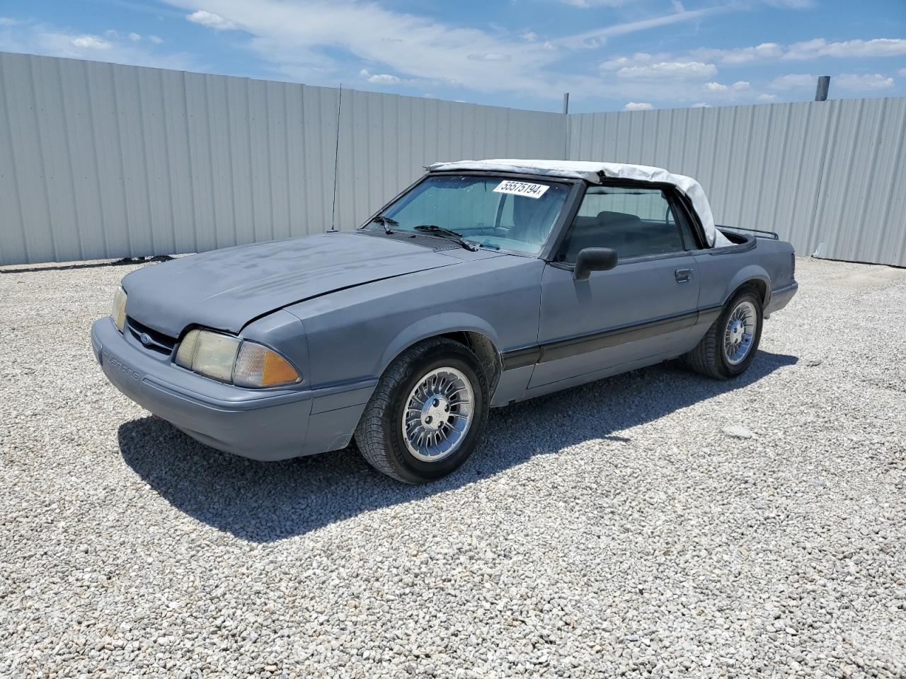 FORD MUSTANG LX 1993 1facp44m7pf119285