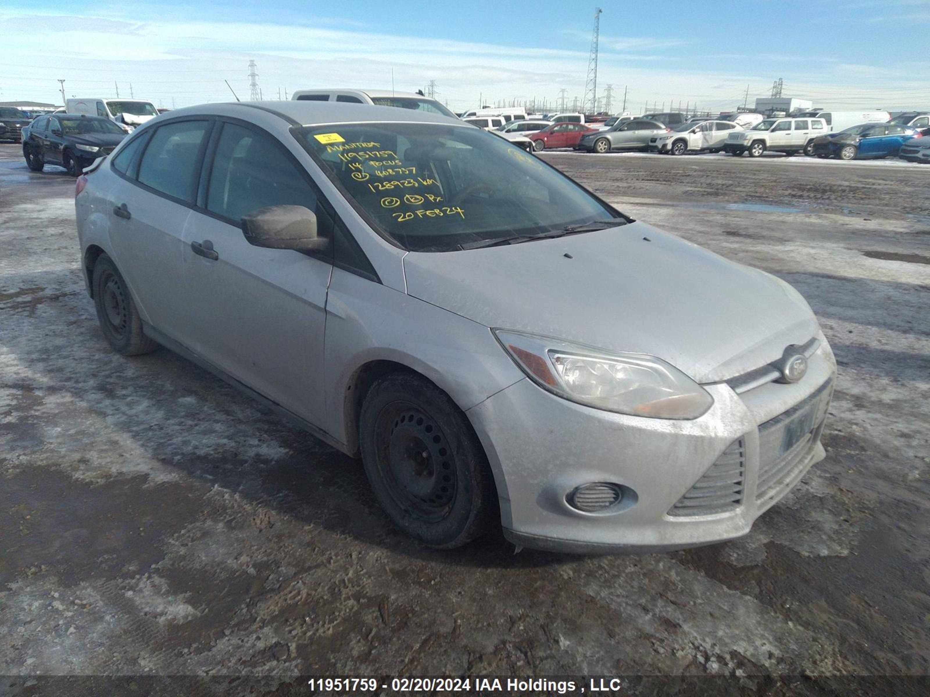 FORD FOCUS 2014 1fadp3e21el408737