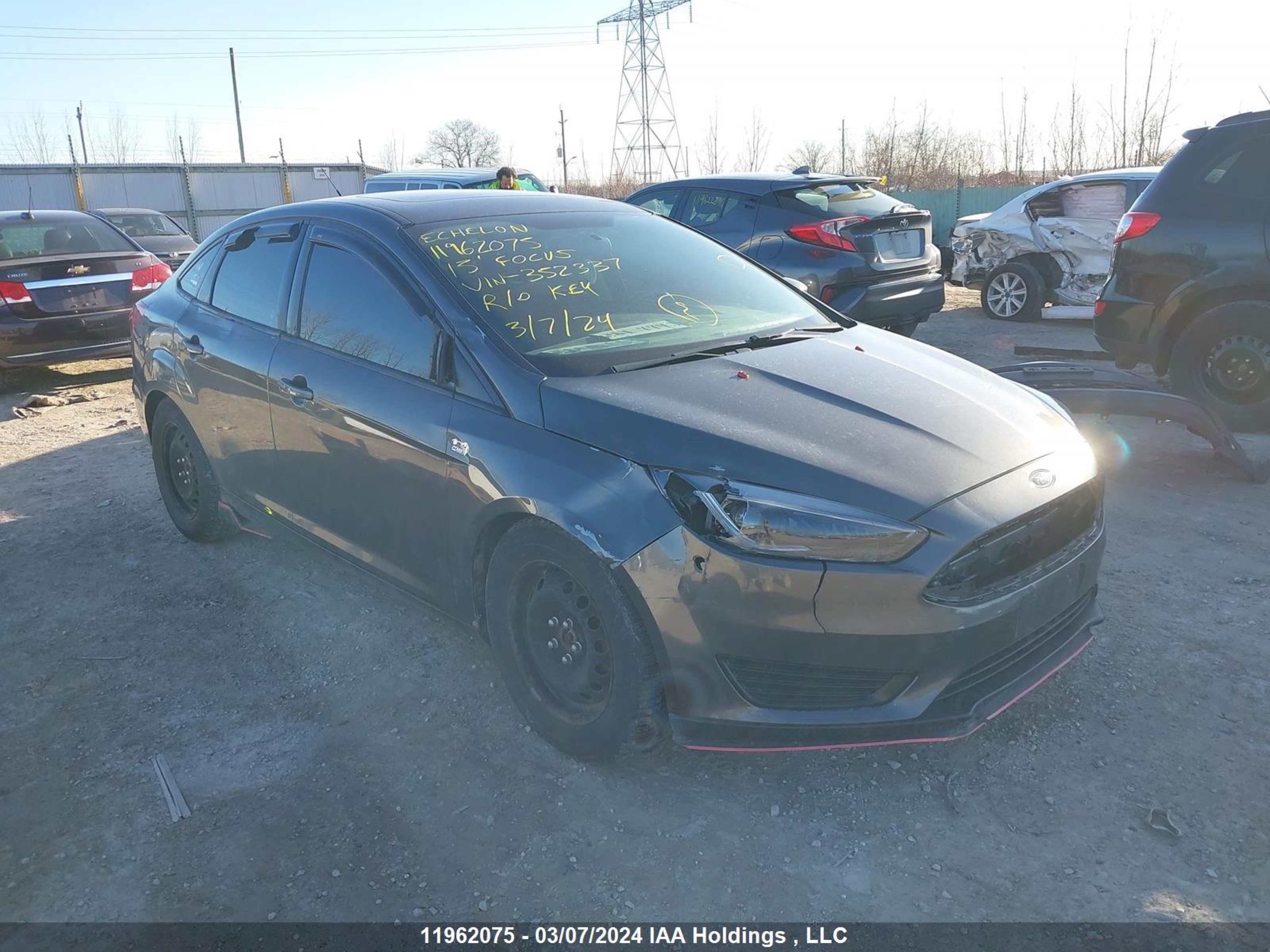 FORD FOCUS 2015 1fadp3f20fl352337