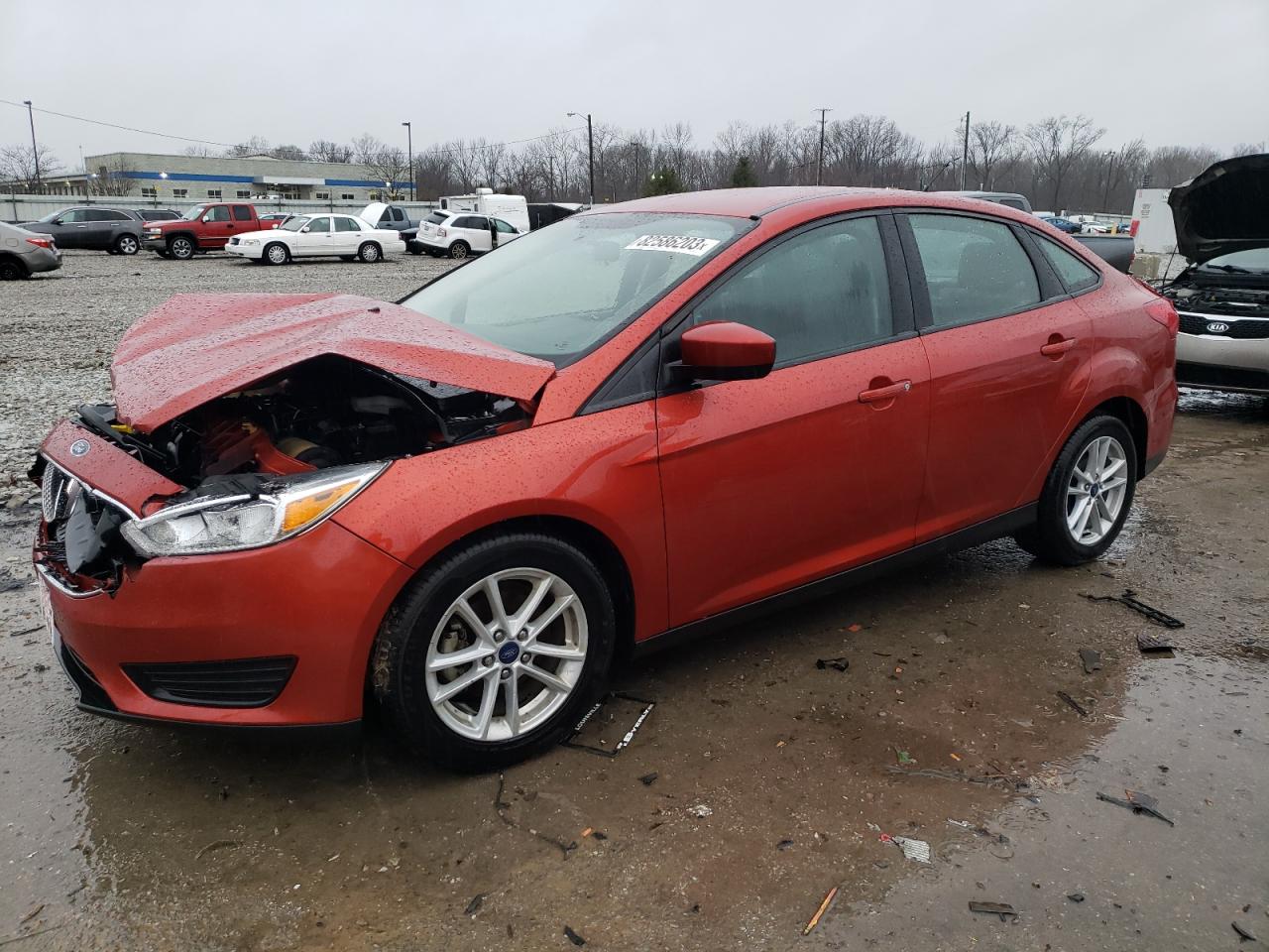 FORD FOCUS 2018 1fadp3f20jl265594