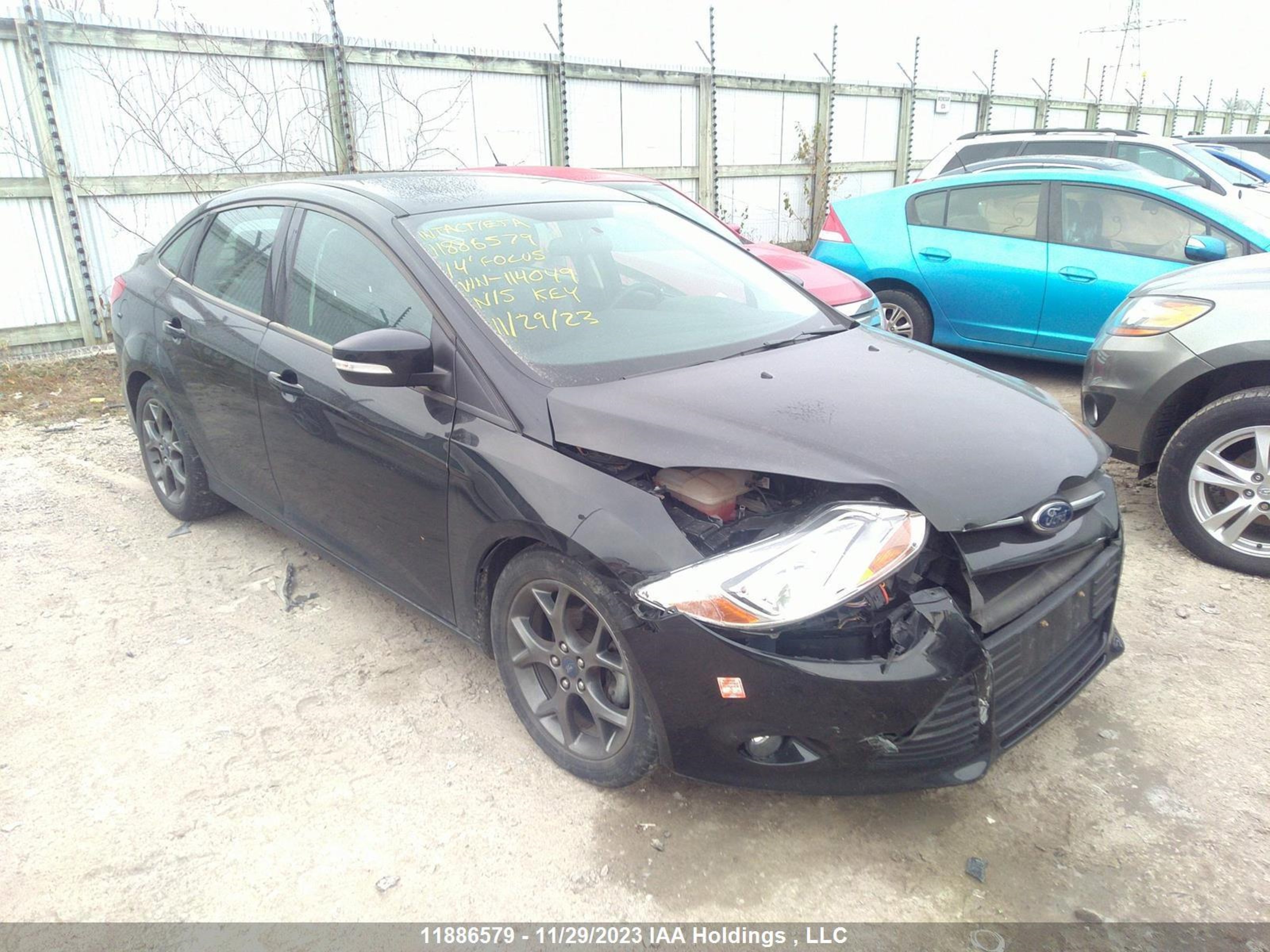 FORD FOCUS 2014 1fadp3f22el114049