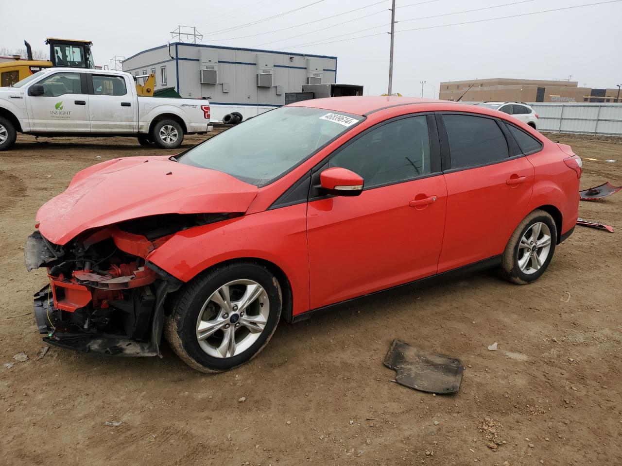 FORD FOCUS 2014 1fadp3f22el255543