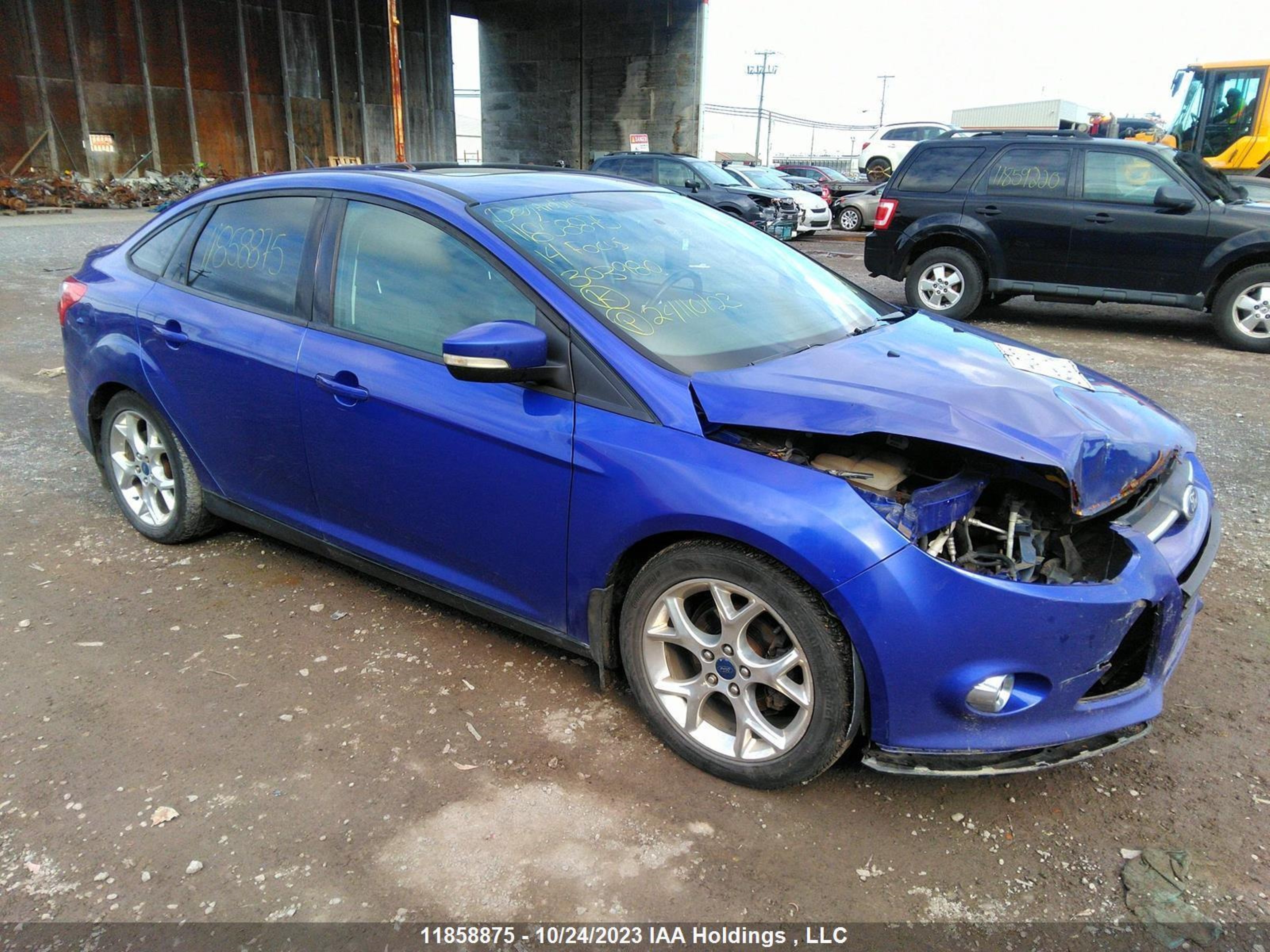 FORD FOCUS 2014 1fadp3f22el303980