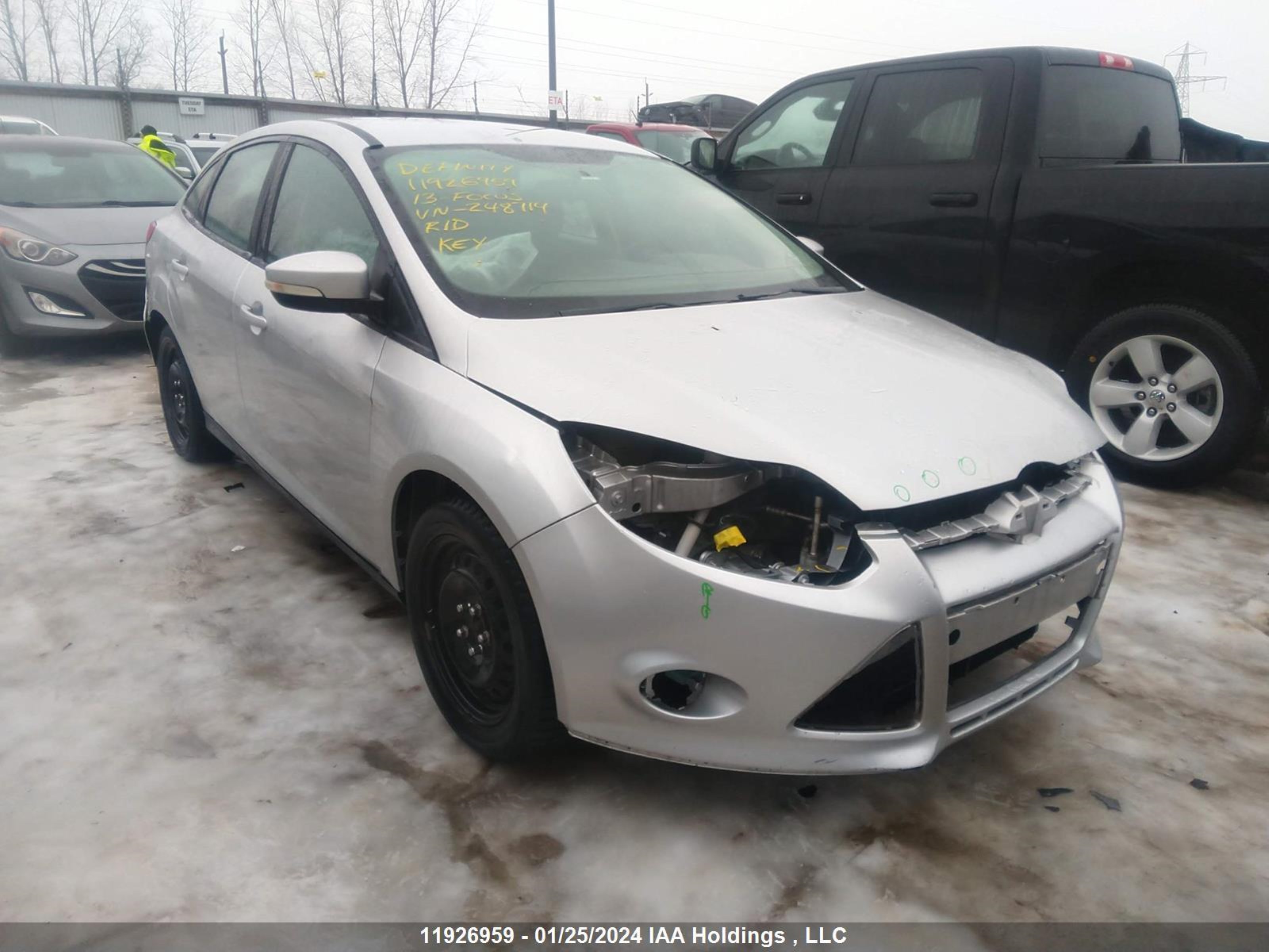 FORD FOCUS 2013 1fadp3f23dl248714