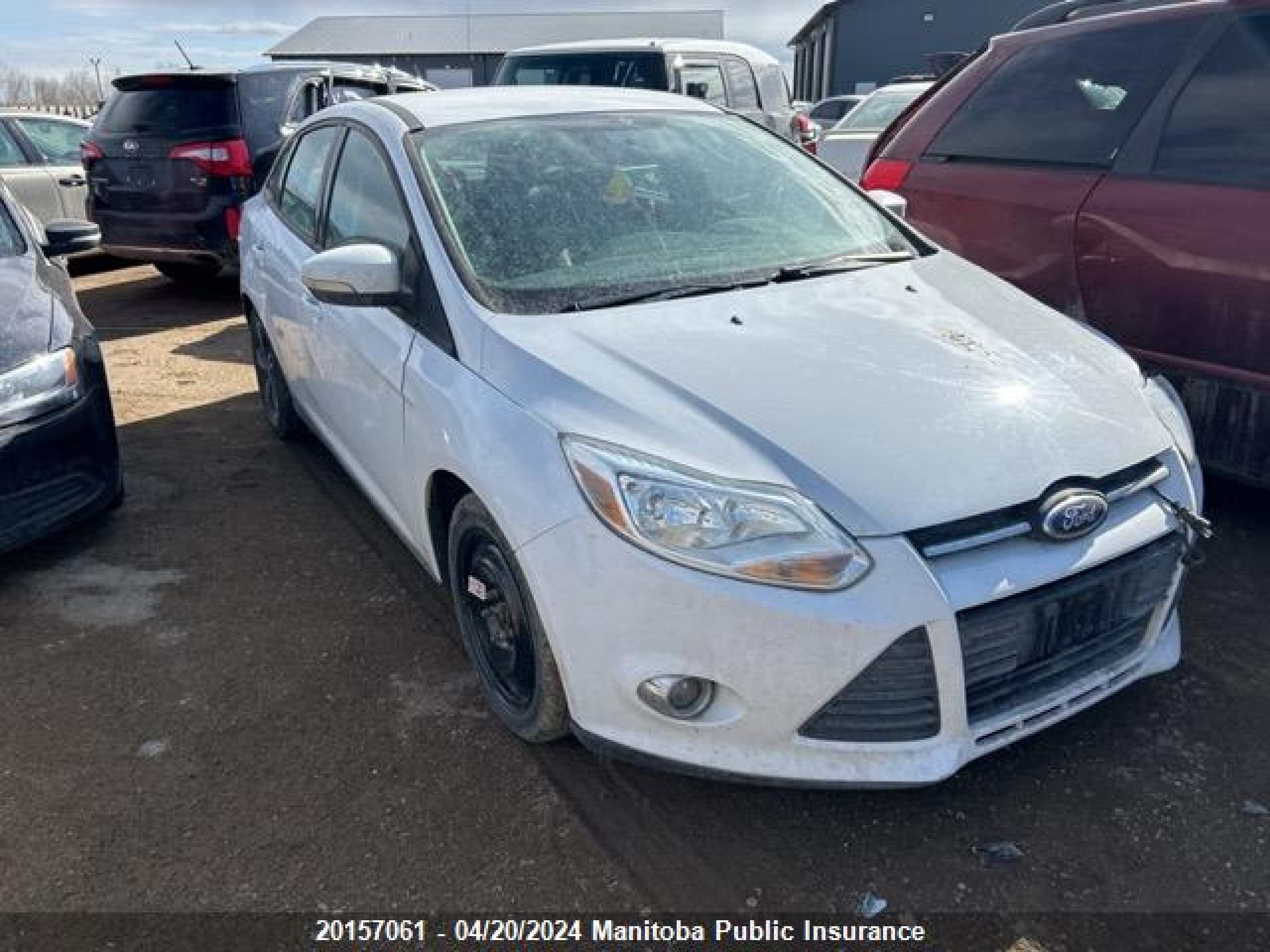 FORD FOCUS 2014 1fadp3f23el423450