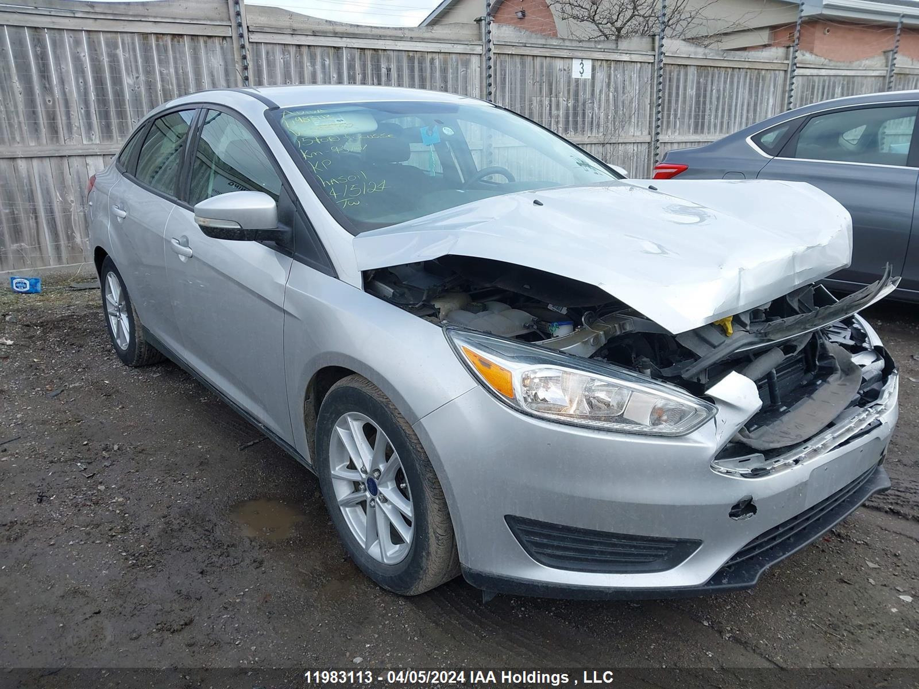 FORD FOCUS 2015 1fadp3f24fl303142