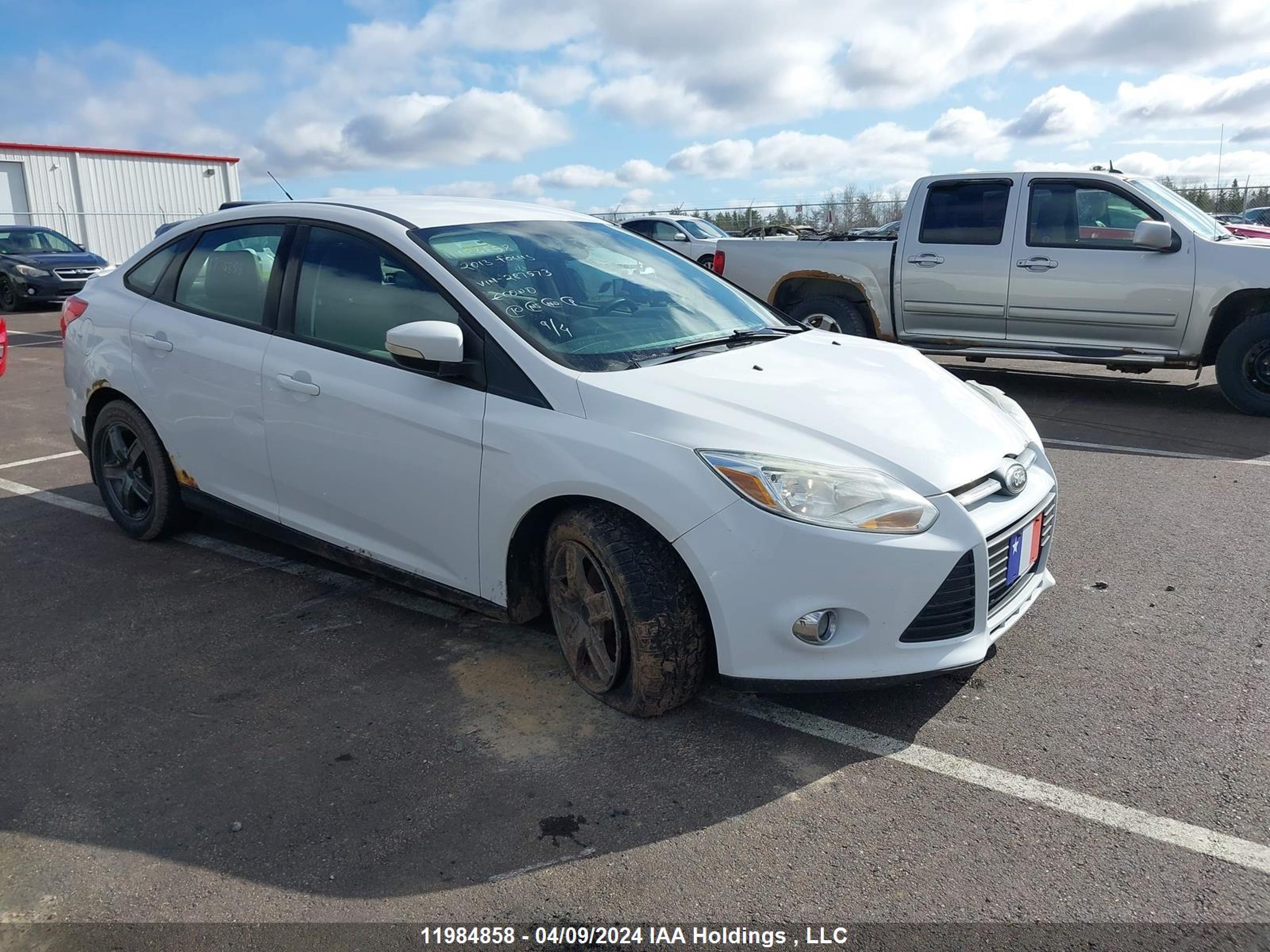 FORD FOCUS 2013 1fadp3f28dl287573